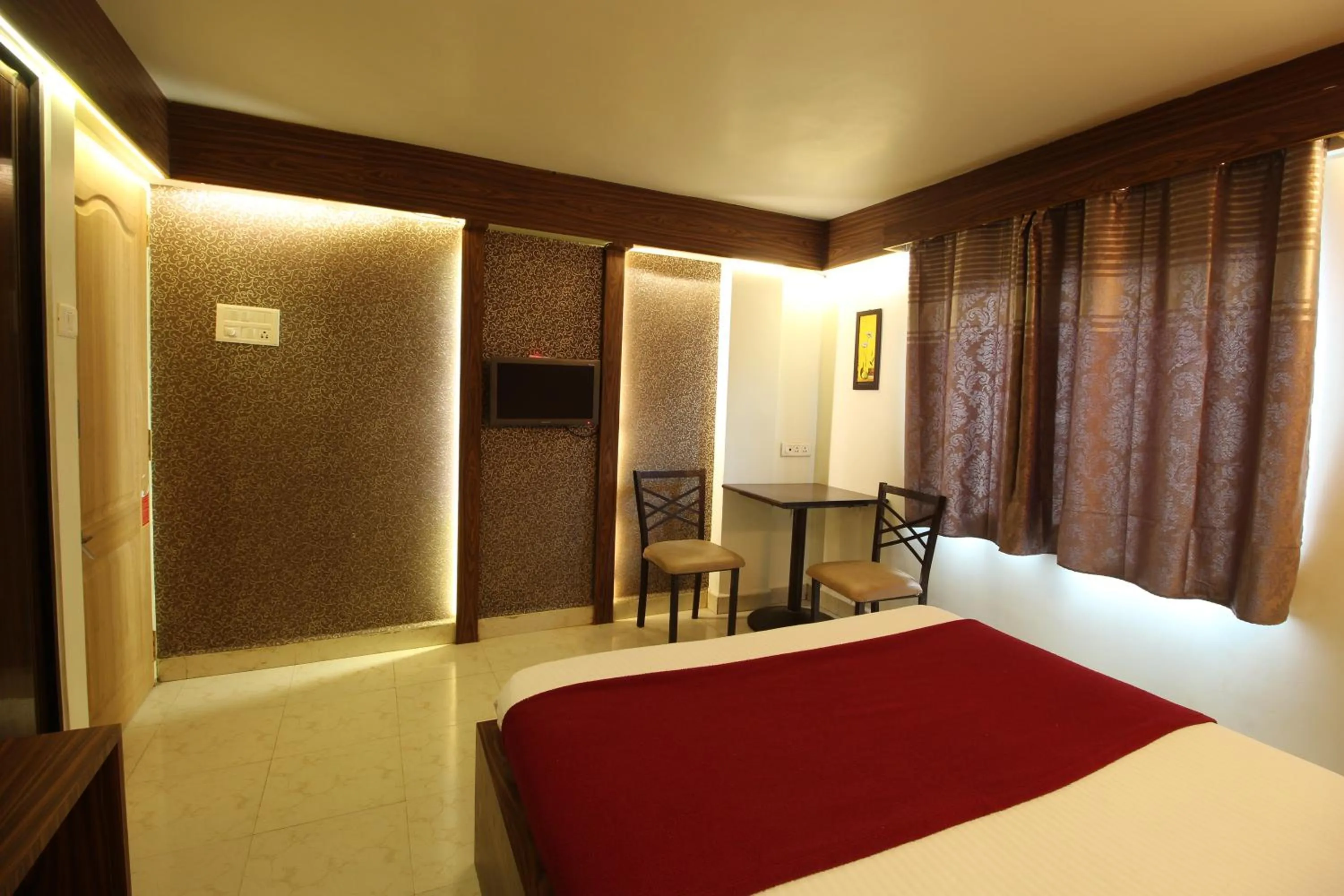 Bedroom, Bed in Roundcube Guest House