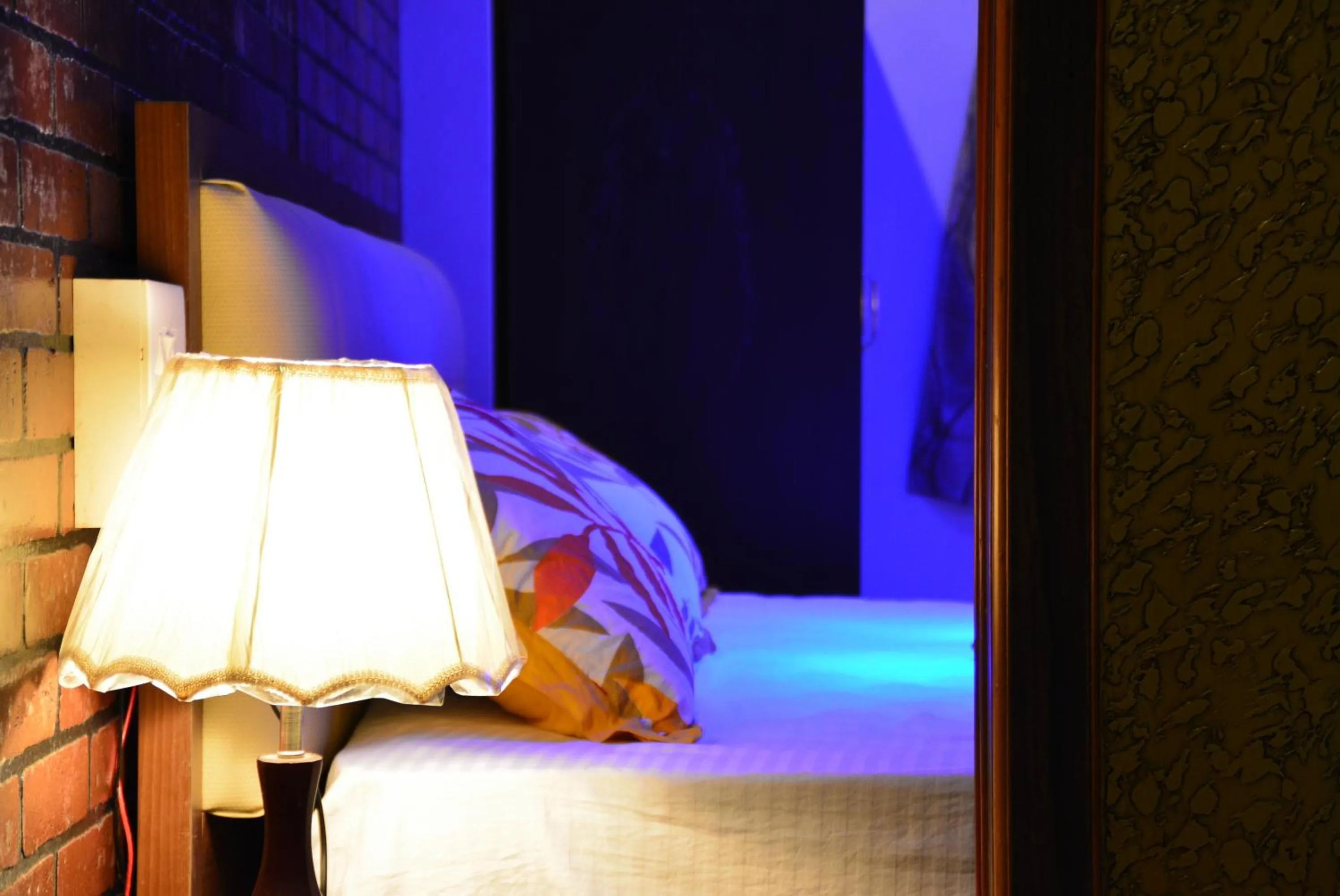 Bed in Roundcube Guest House