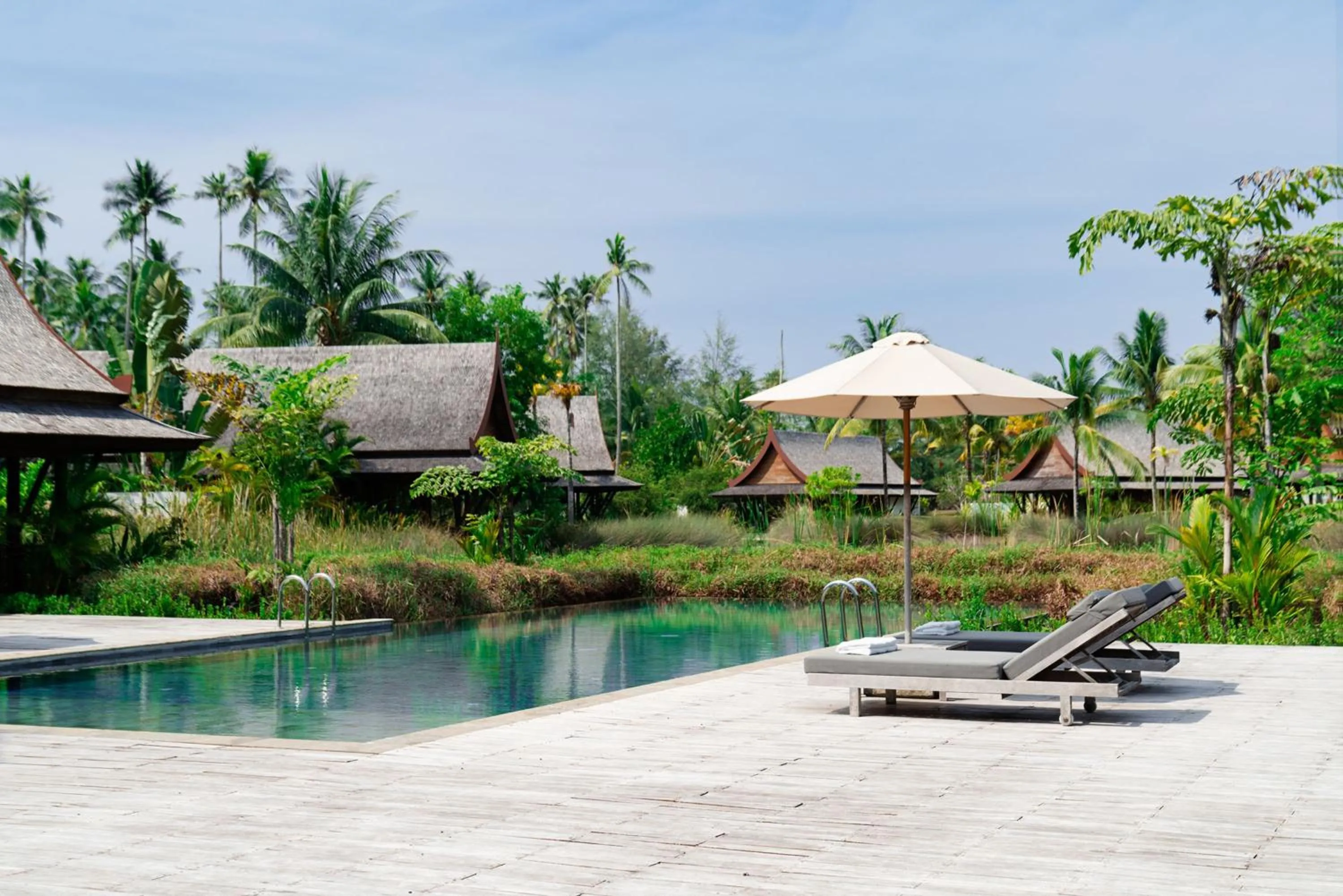 Swimming pool in The Sanchaya