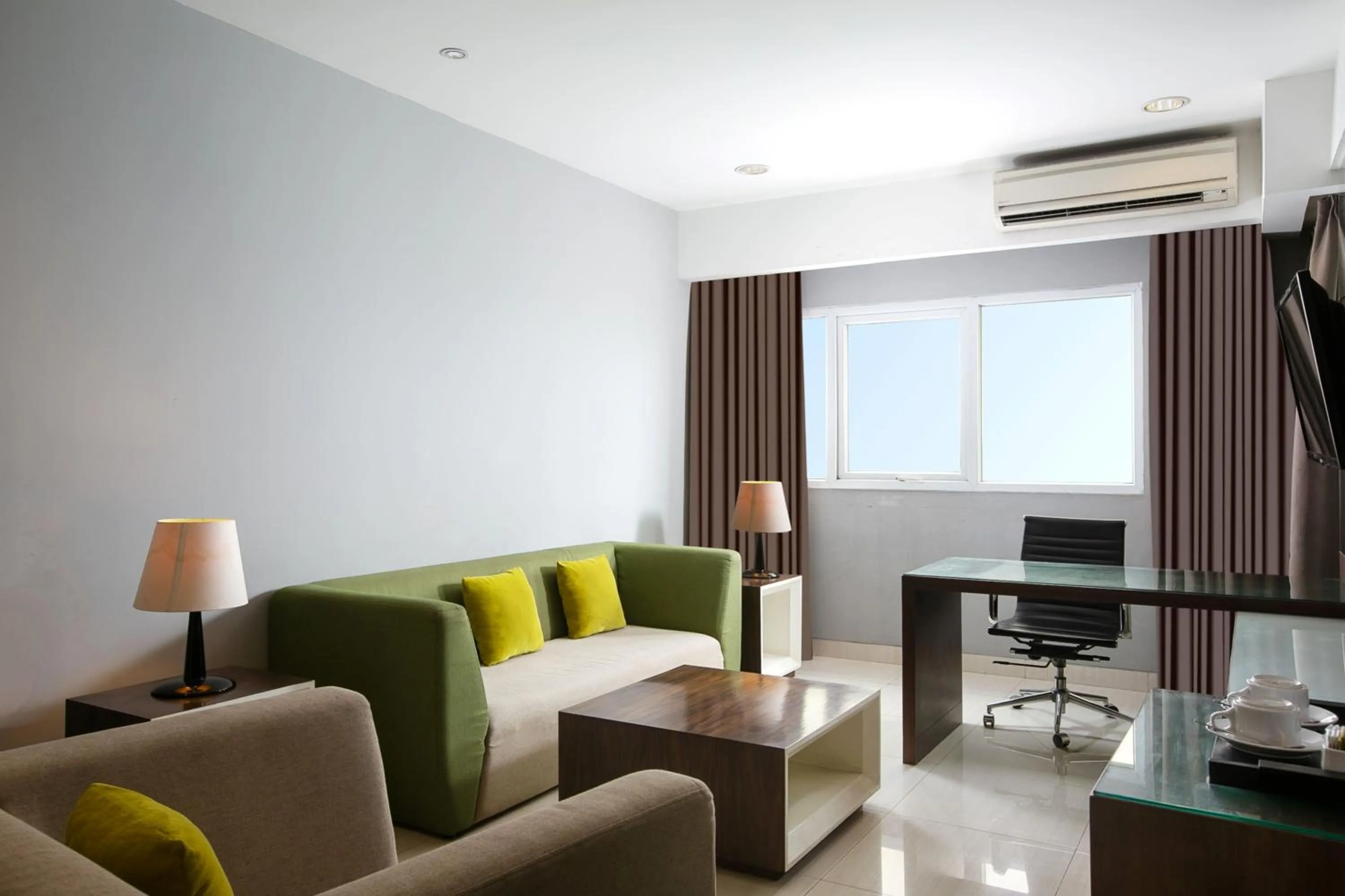 Living room in Hotel Santika Cikarang