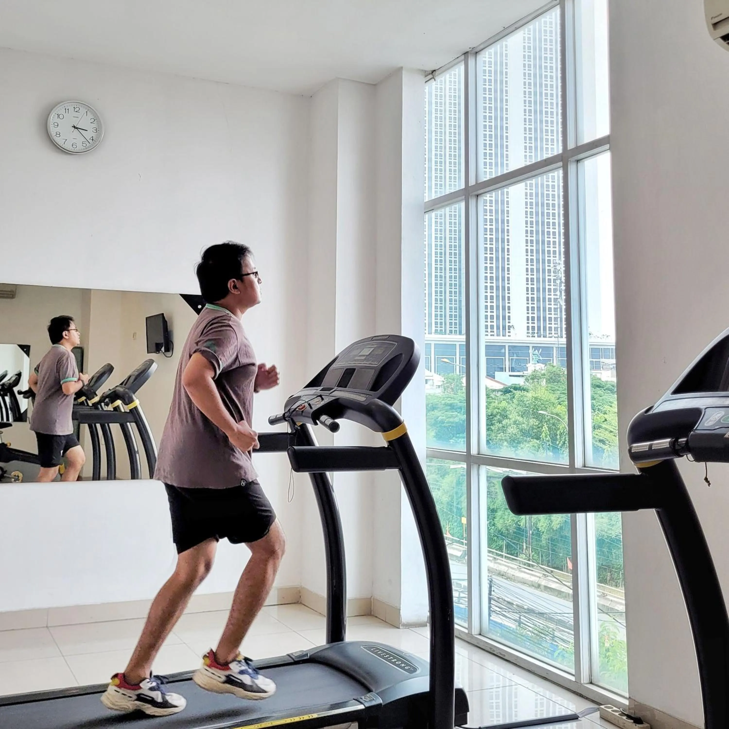 Fitness centre/facilities in Hotel Santika Cikarang