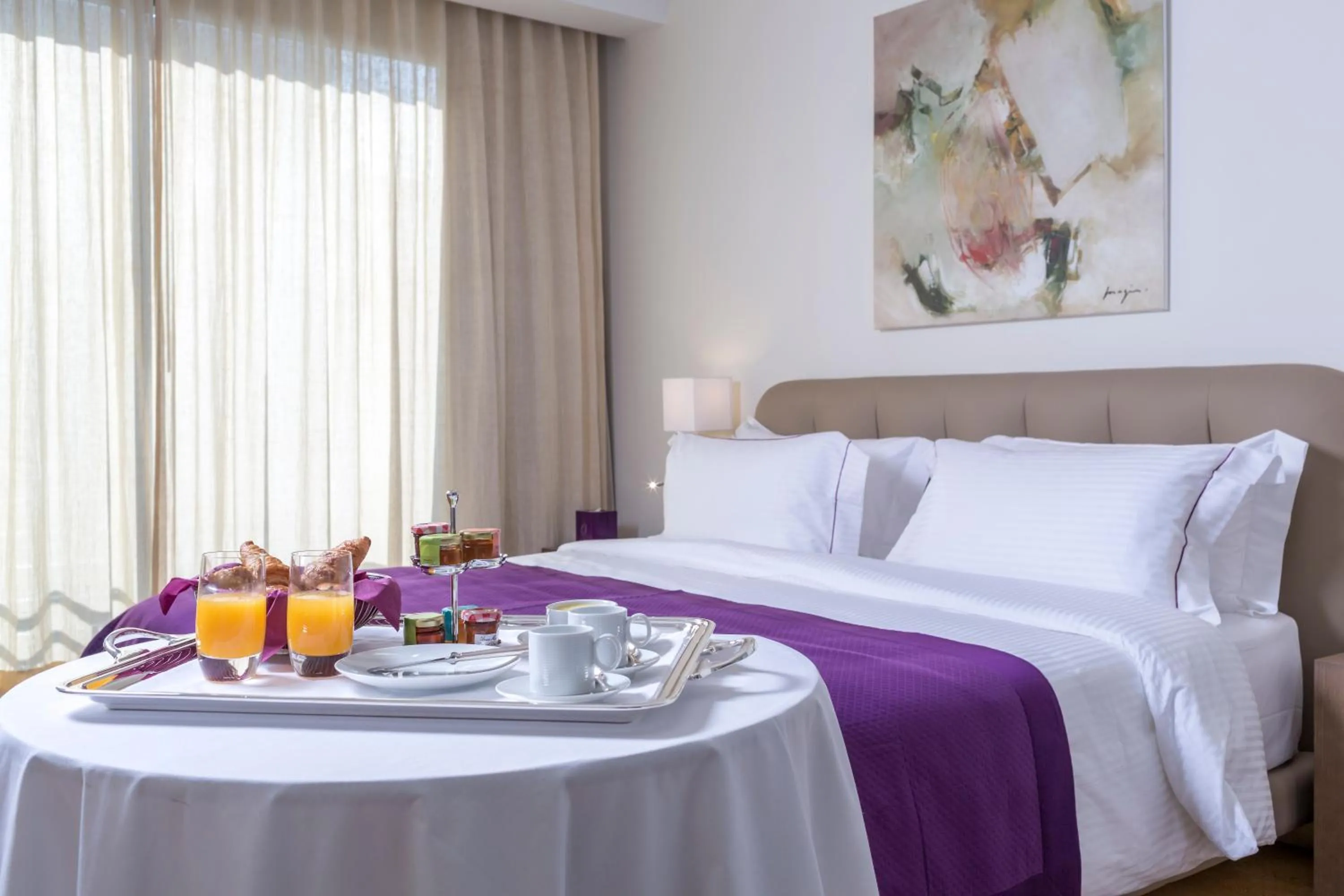 Bedroom, Bed in O Monot Boutique Hotel Beirut