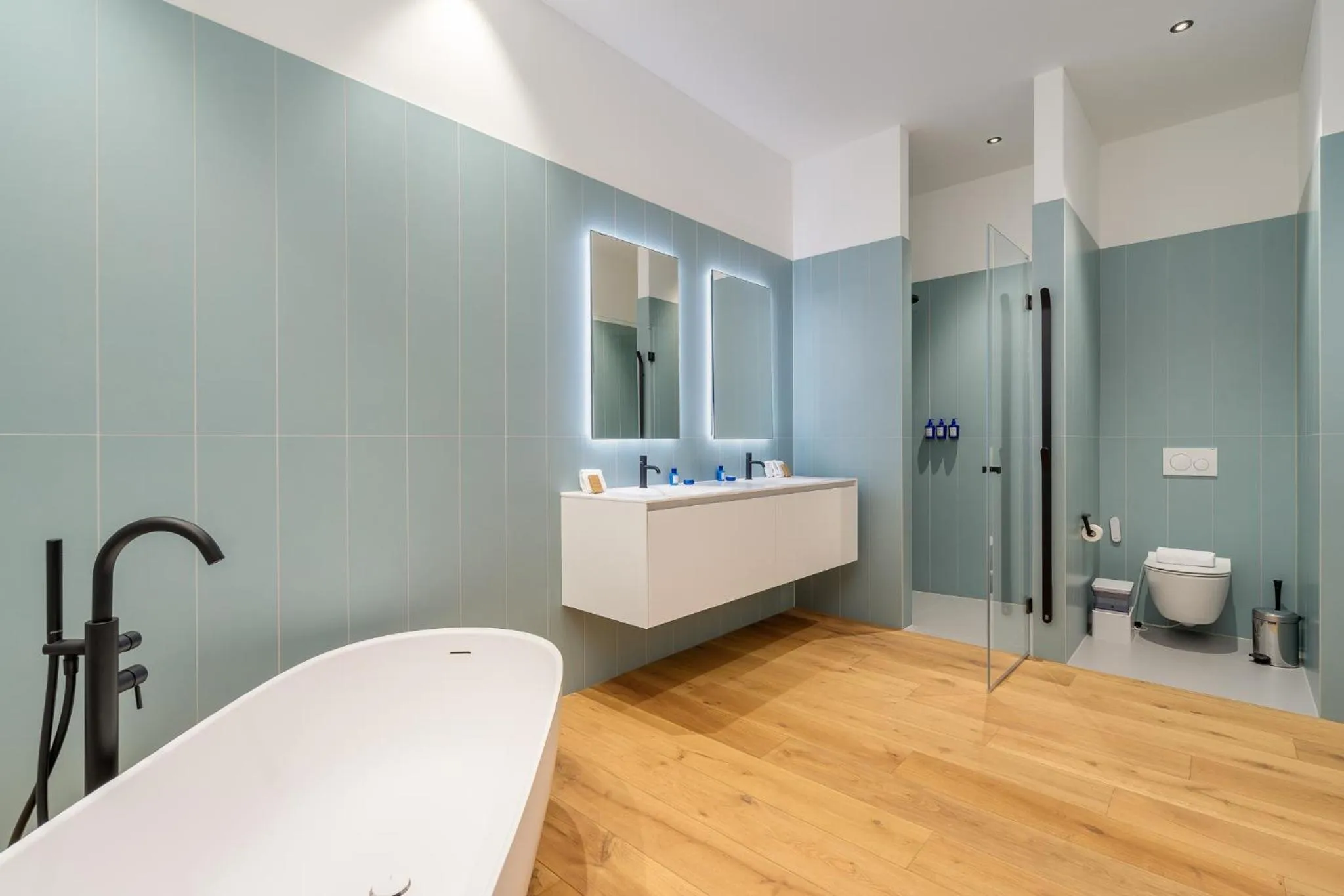 Bathroom in Swiss Hotel Apartments - Engelberg