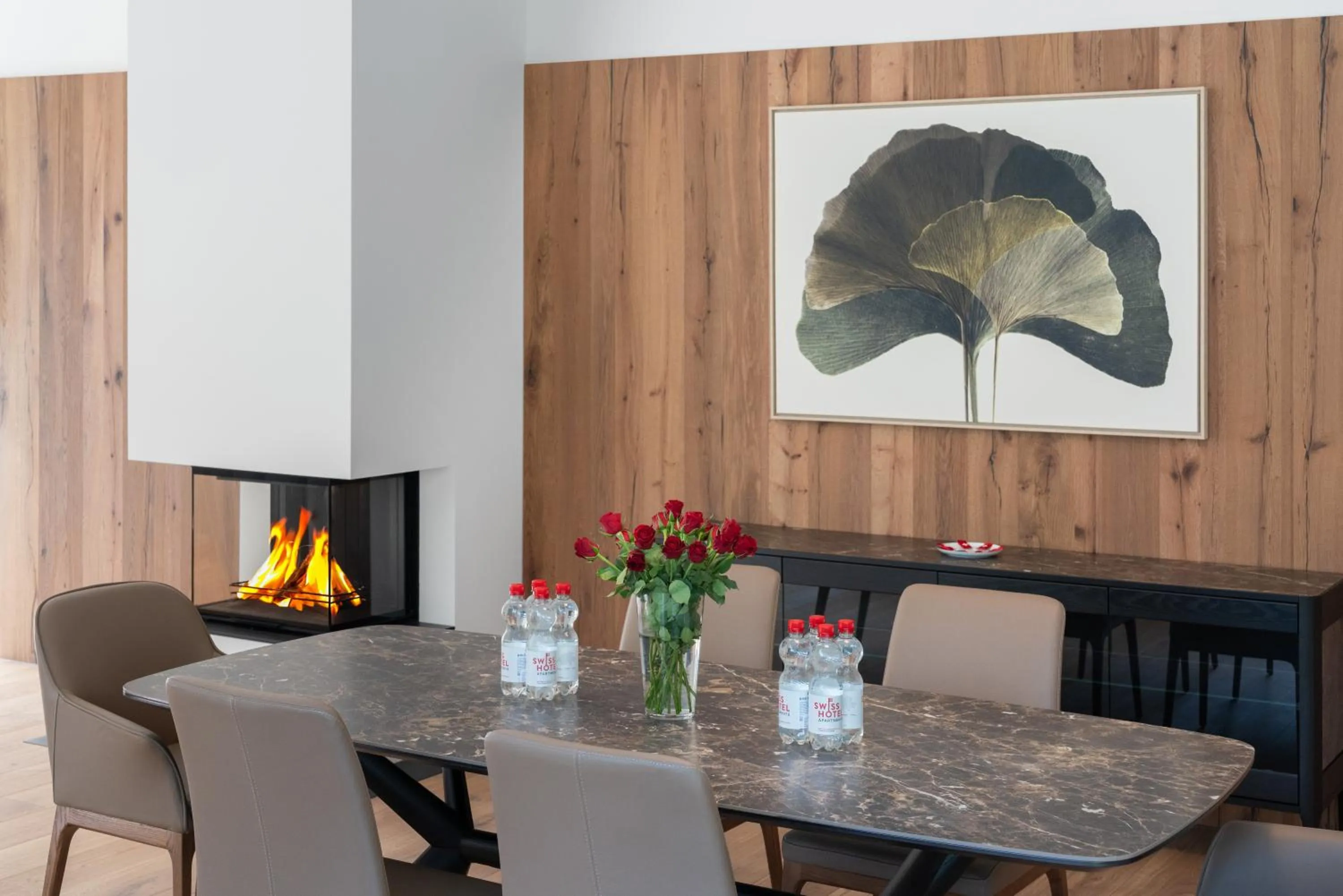 Living room in Swiss Hotel Apartments - Engelberg