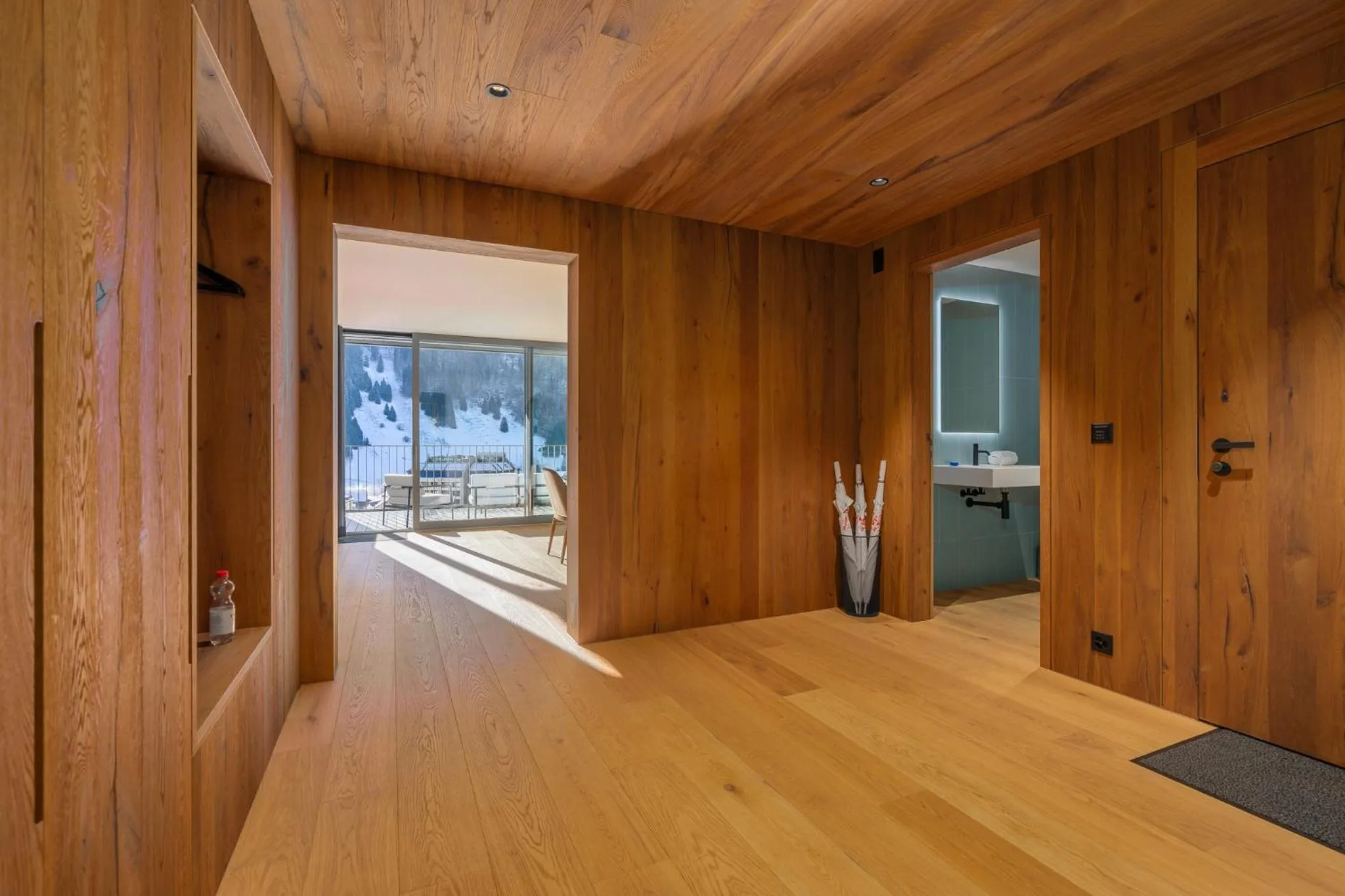 Decorative detail in Swiss Hotel Apartments - Engelberg