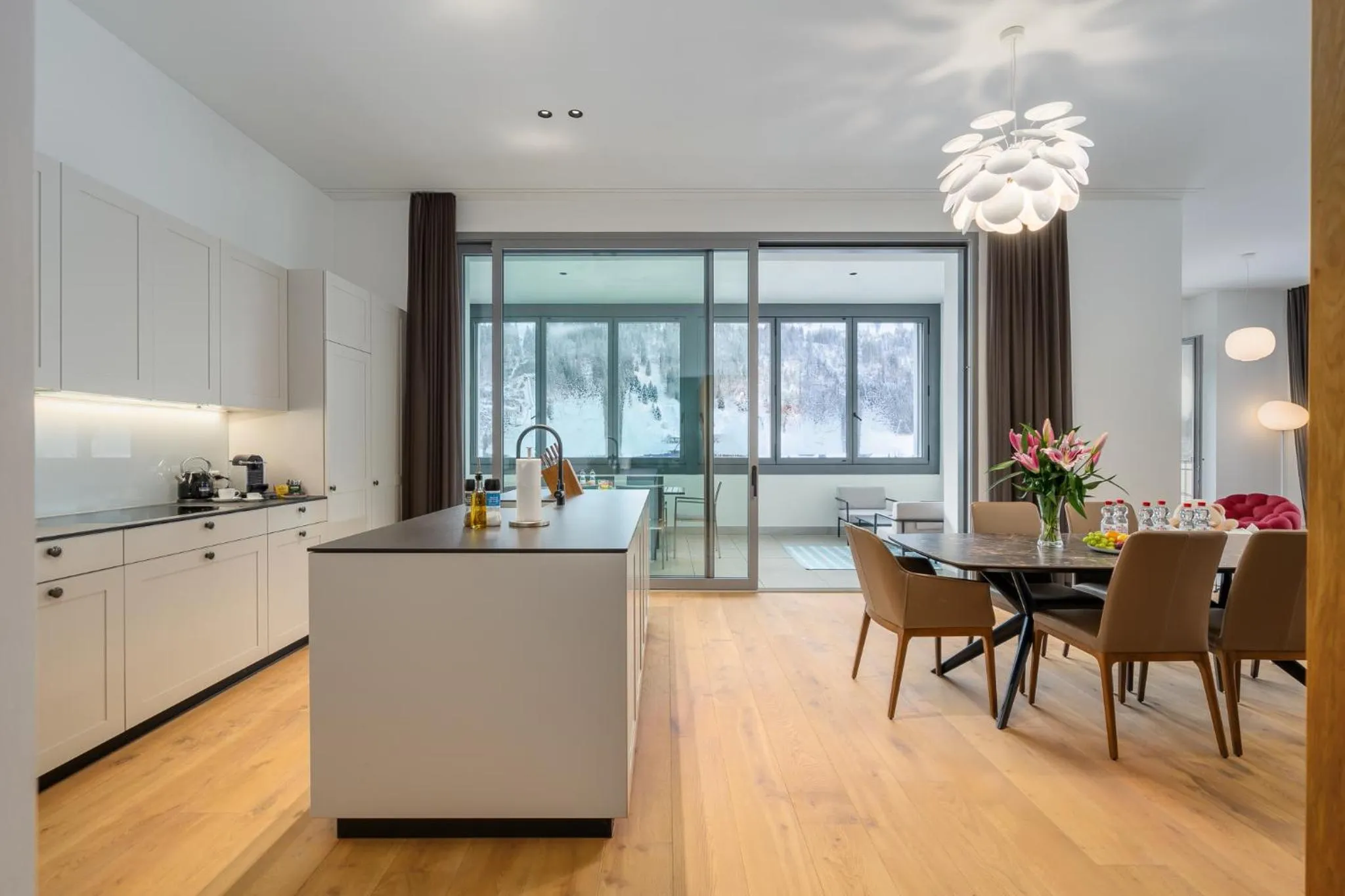 Coffee/tea facilities in Swiss Hotel Apartments - Engelberg