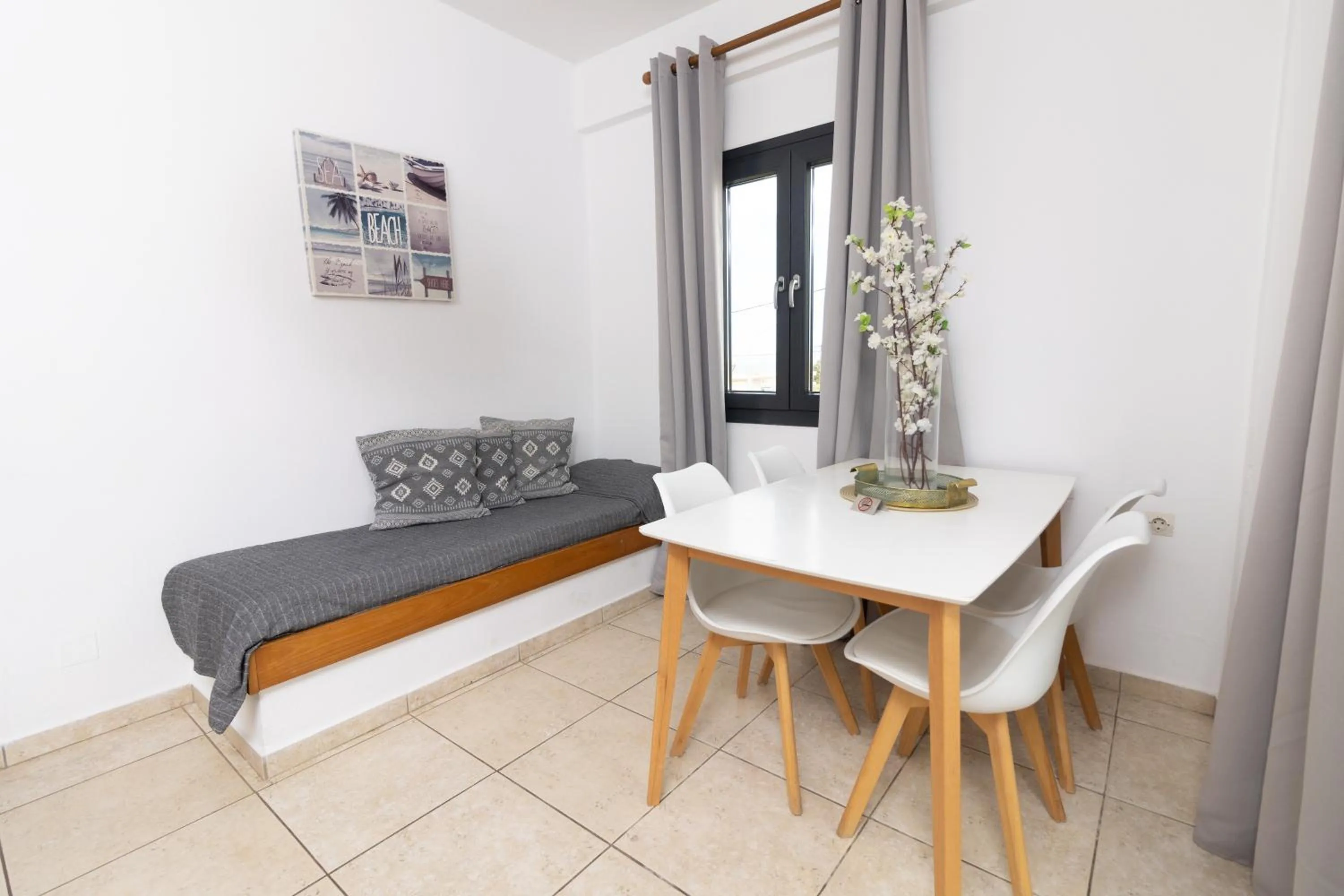 Seating area in Olga Studios