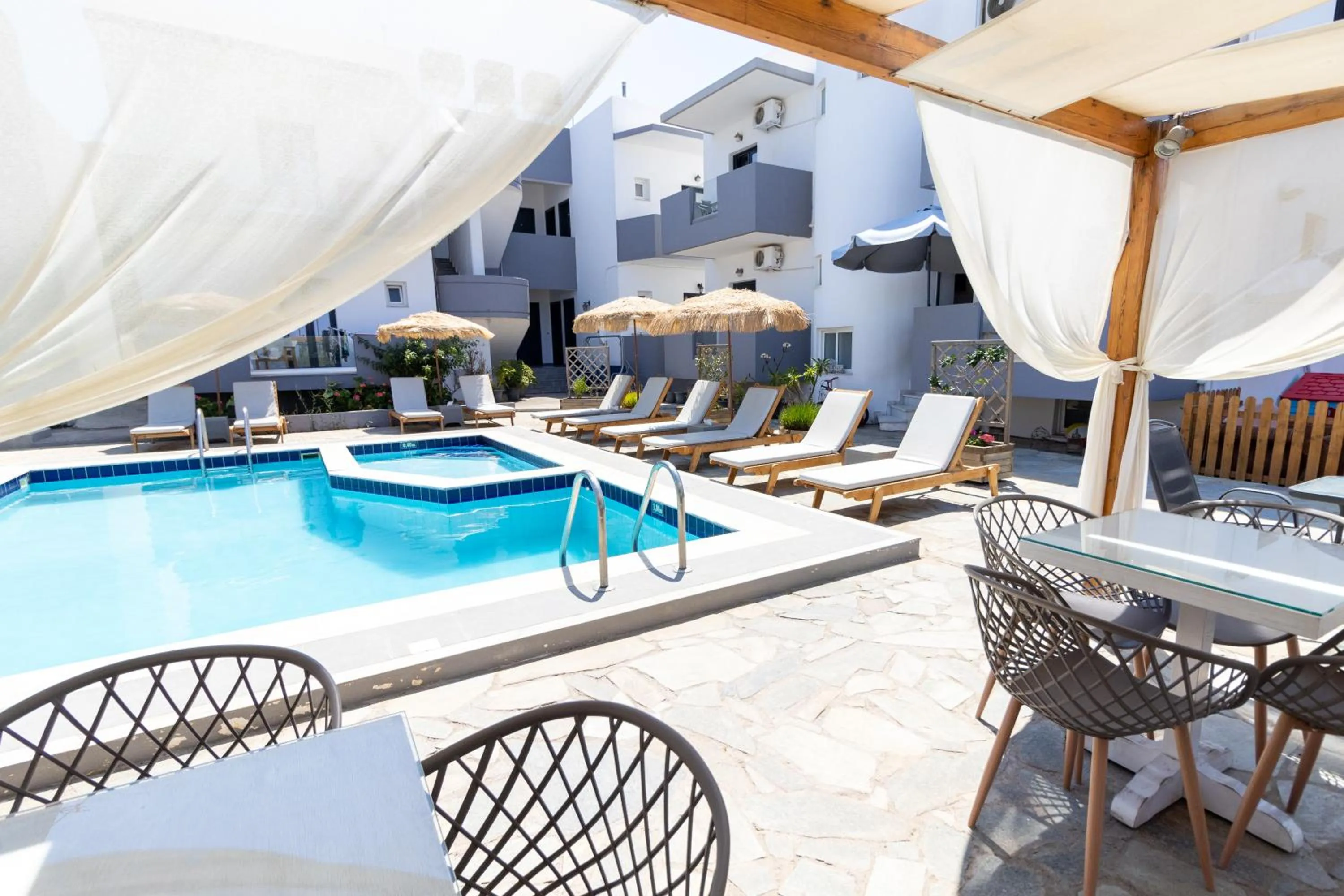 Swimming pool in Olga Studios