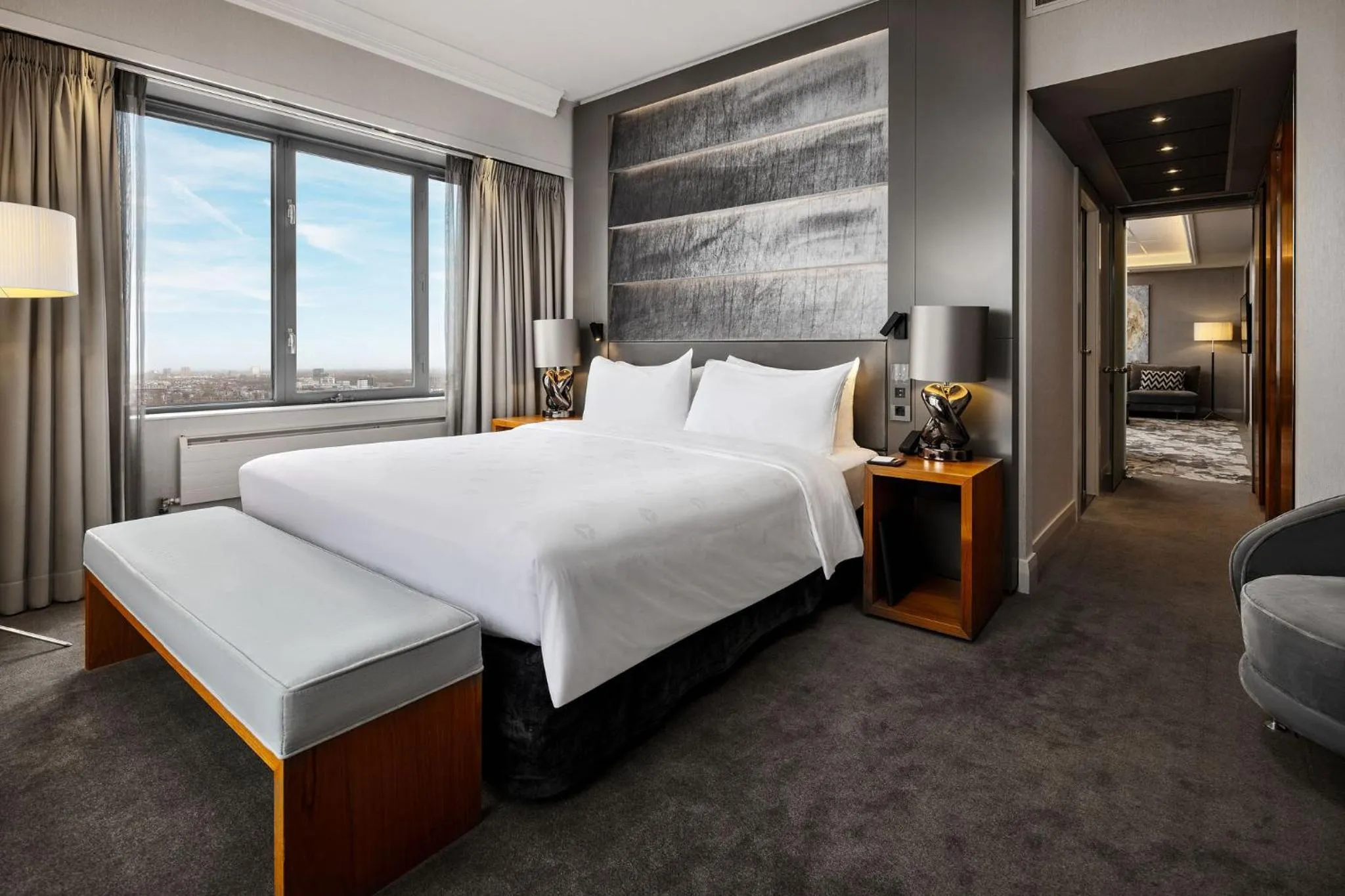 Bedroom, Bed in Hotel Okura Amsterdam – The Leading Hotels of the World