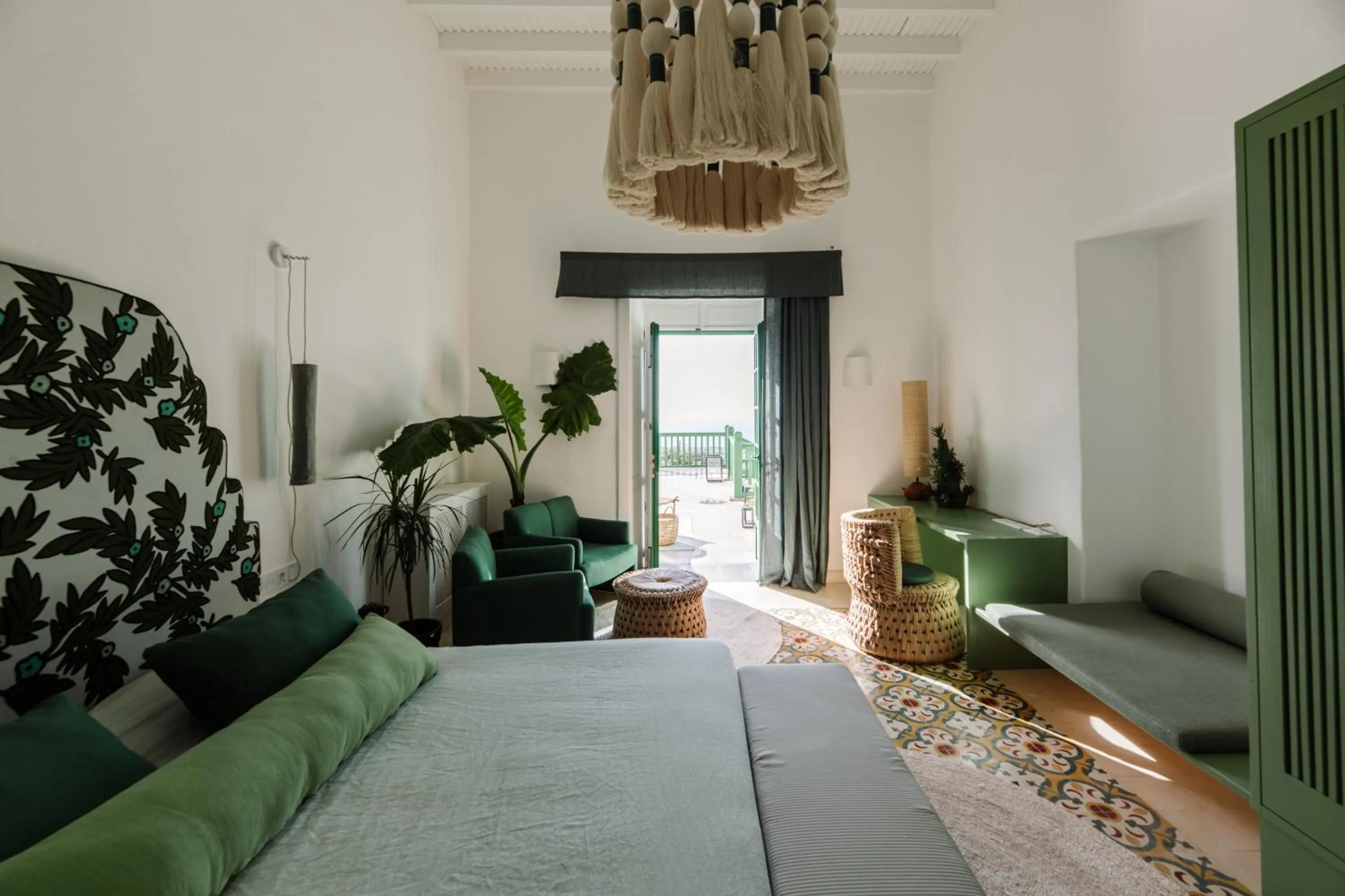 Balcony/Terrace, Bed in César Lanzarote Luxury Boutique Hotel - Adults Only