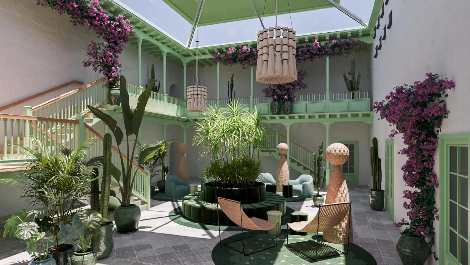 Patio in César Lanzarote Luxury Boutique Hotel - Adults Only