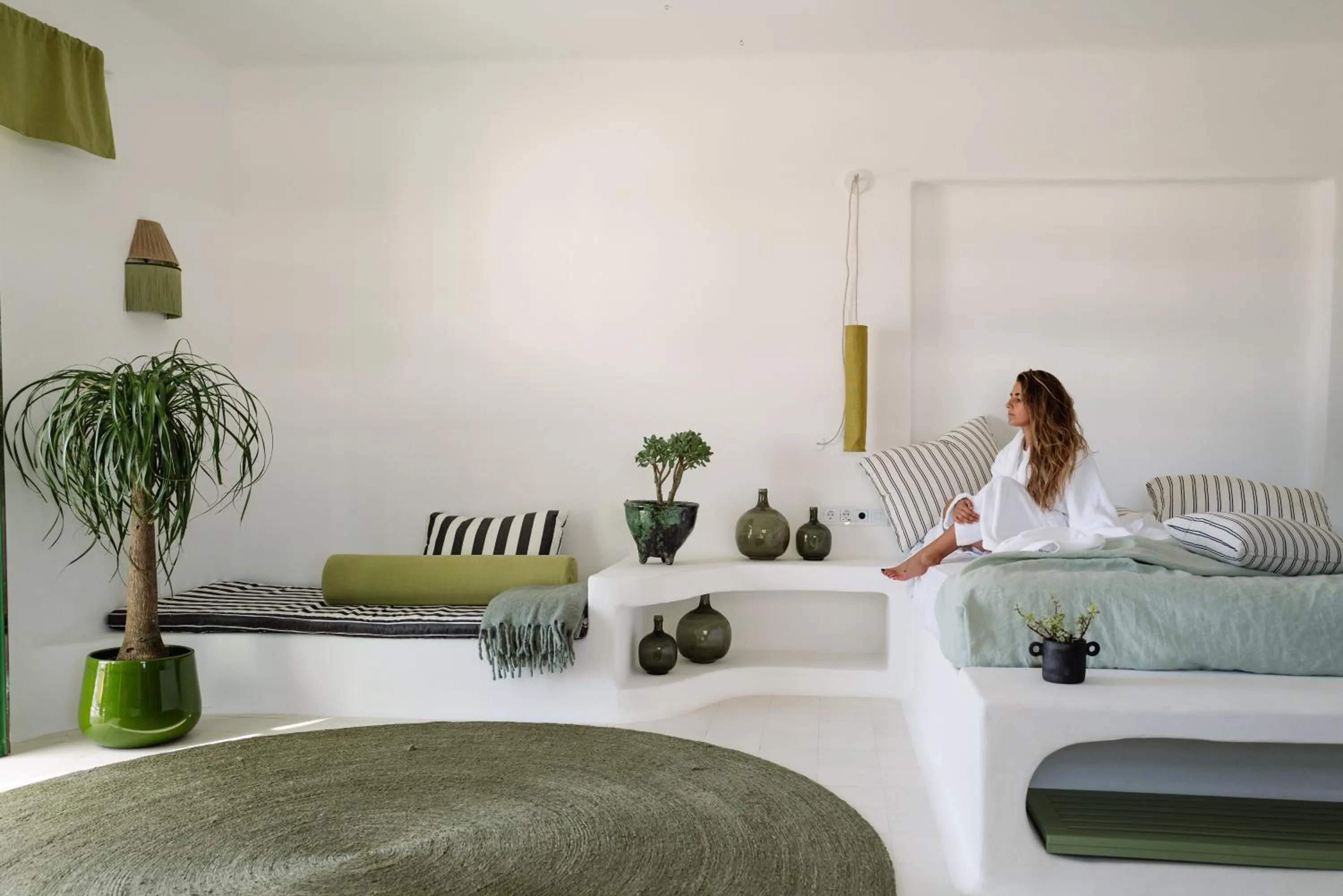 Seating area, Bed in César Lanzarote Luxury Boutique Hotel - Adults Only