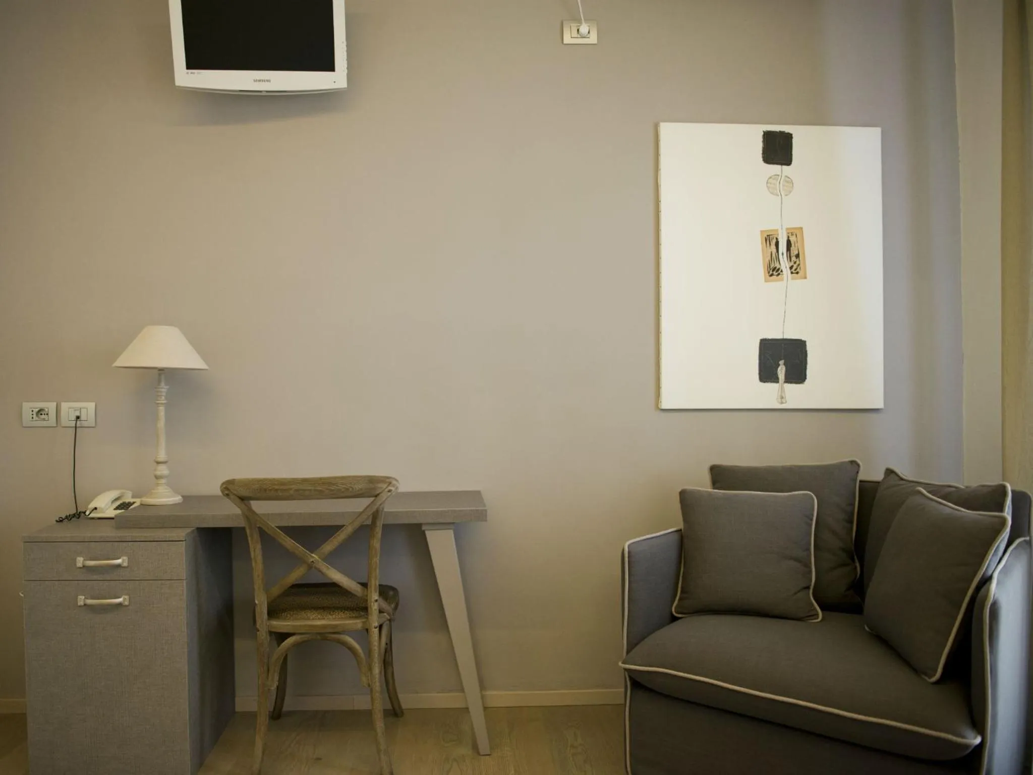 Seating area in Hotel Parco