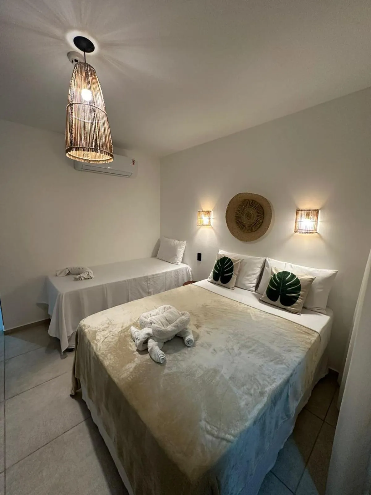 Photo of the whole room, Bed in Pousada Deu Praia Maragogi