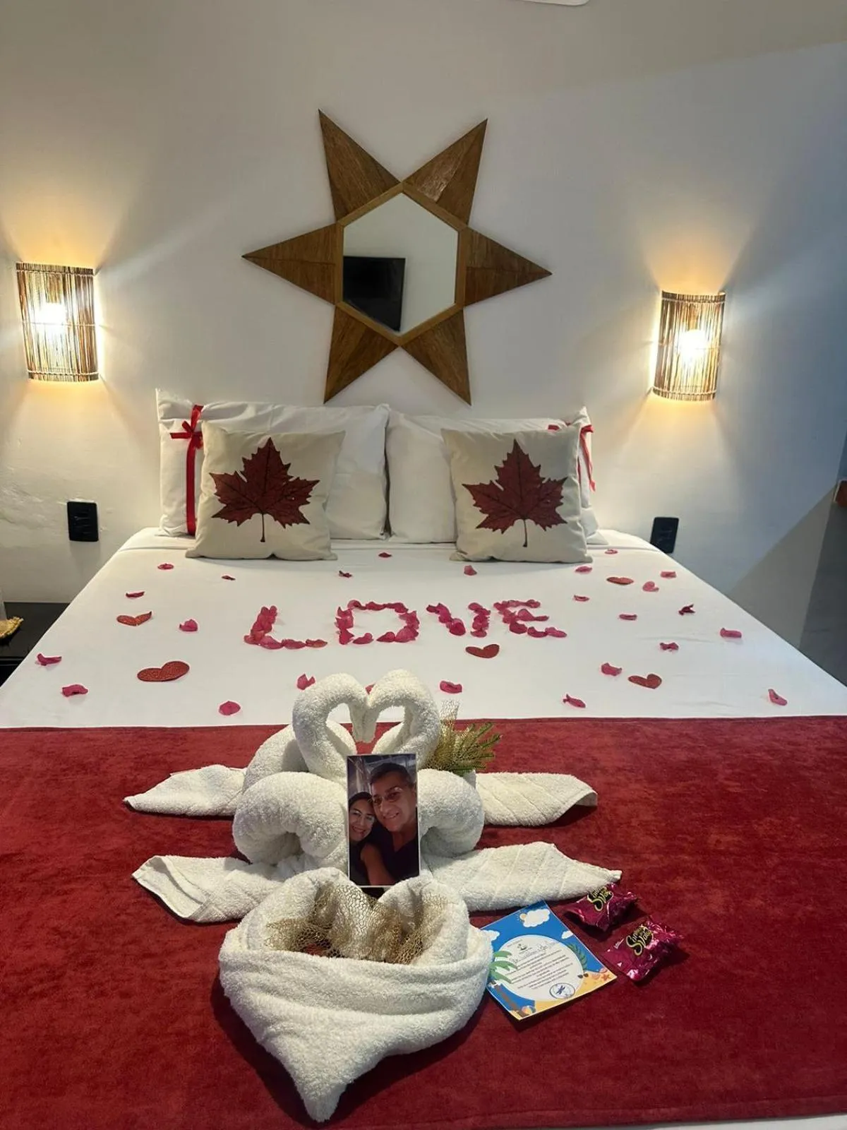 Bed in Pousada Deu Praia Maragogi