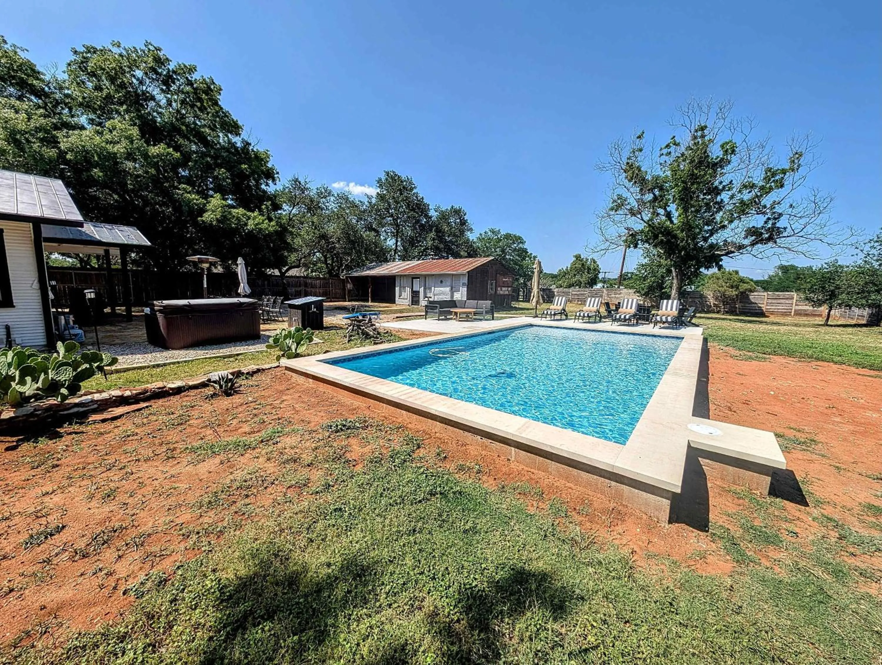 Swimming pool in Brand New Private Pool and Hot-Tub Near Main!