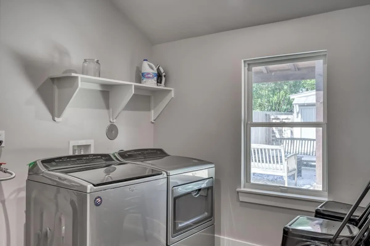 laundry in Modern Luxurious Home with game room