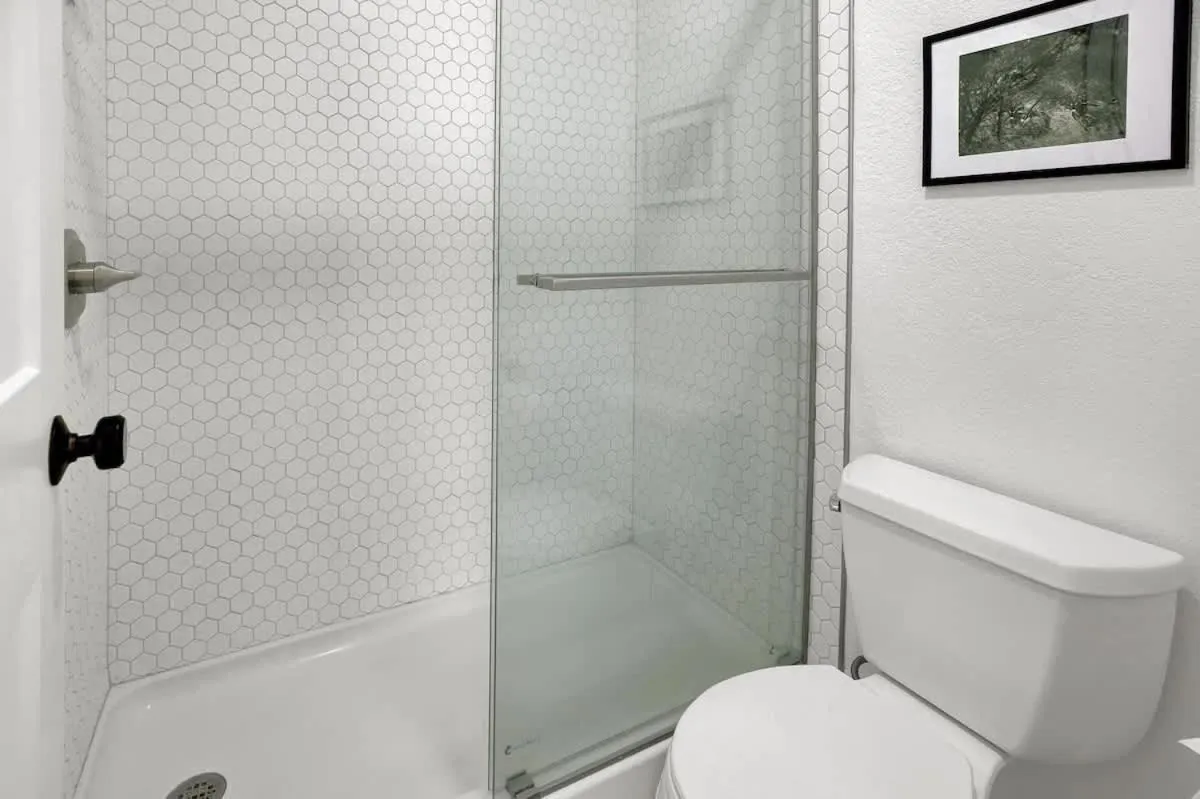 Bathroom in Wanderlust #2 | Hot Tub | Shared Outdoor Space