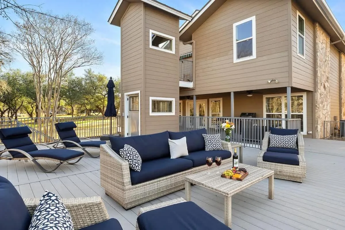 Other in Luxury on Lake LBJ with Hot Tub Firepit & Boat Slip