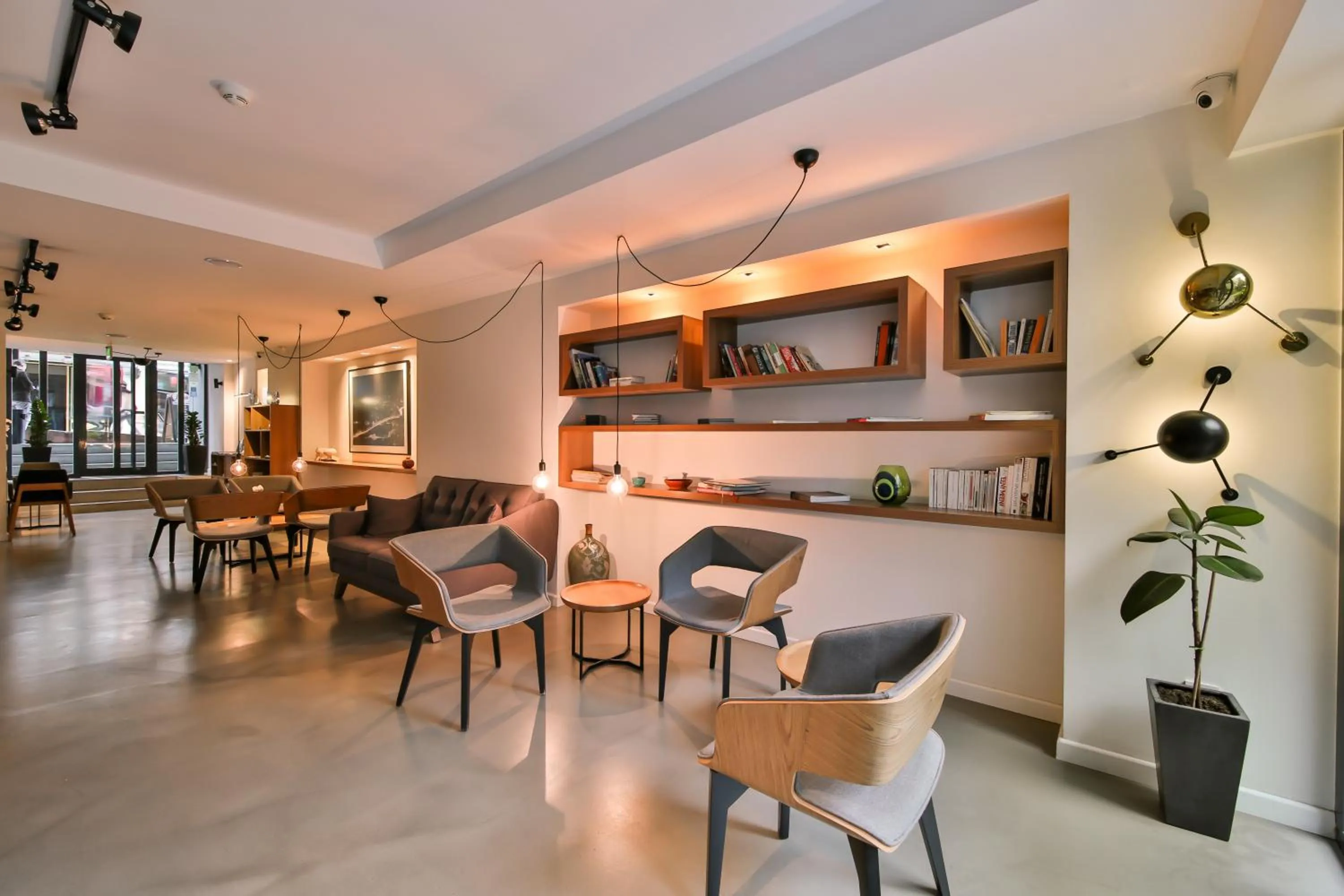 Lobby or reception in Alilass Hotel