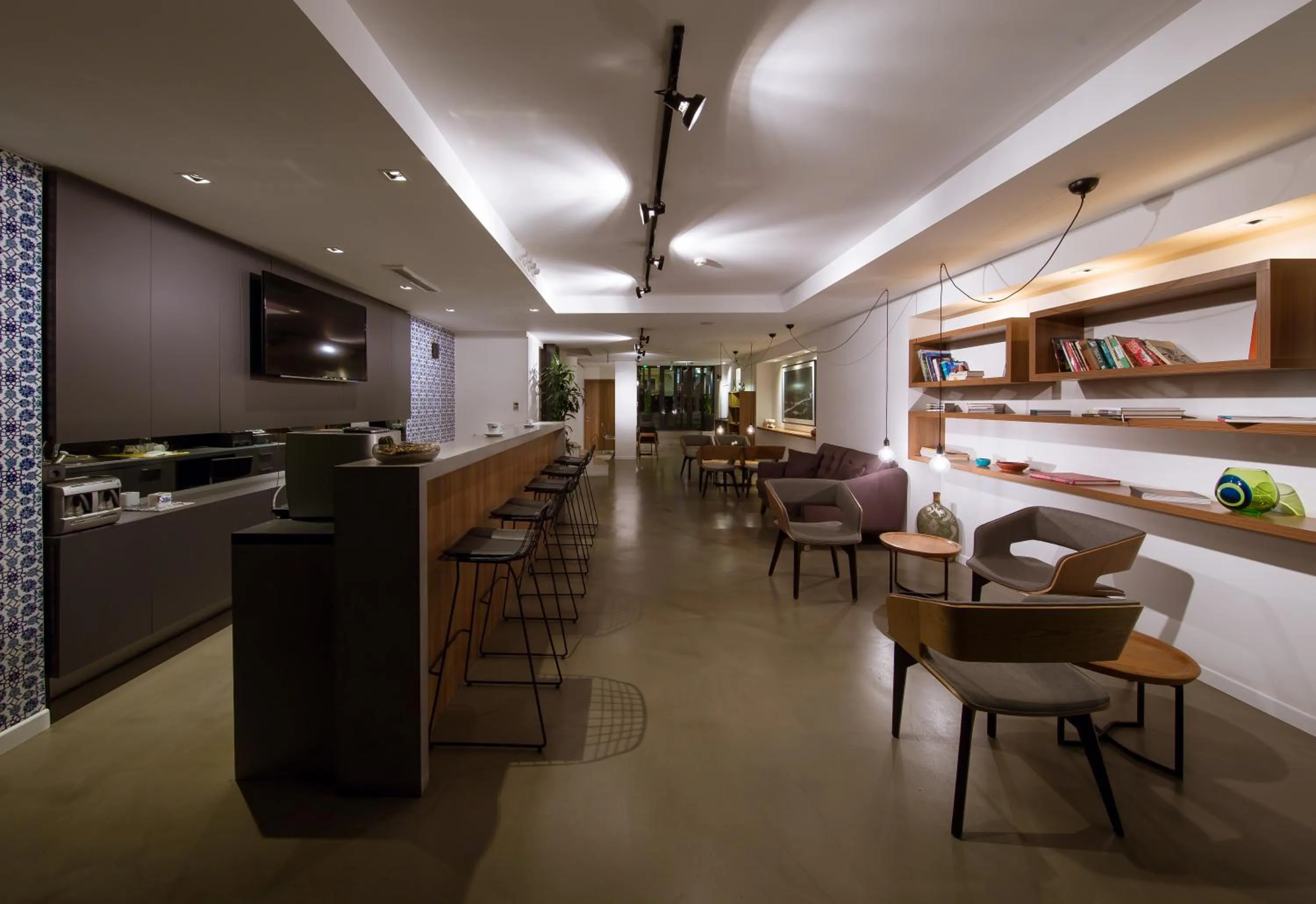 Lobby or reception in Alilass Hotel