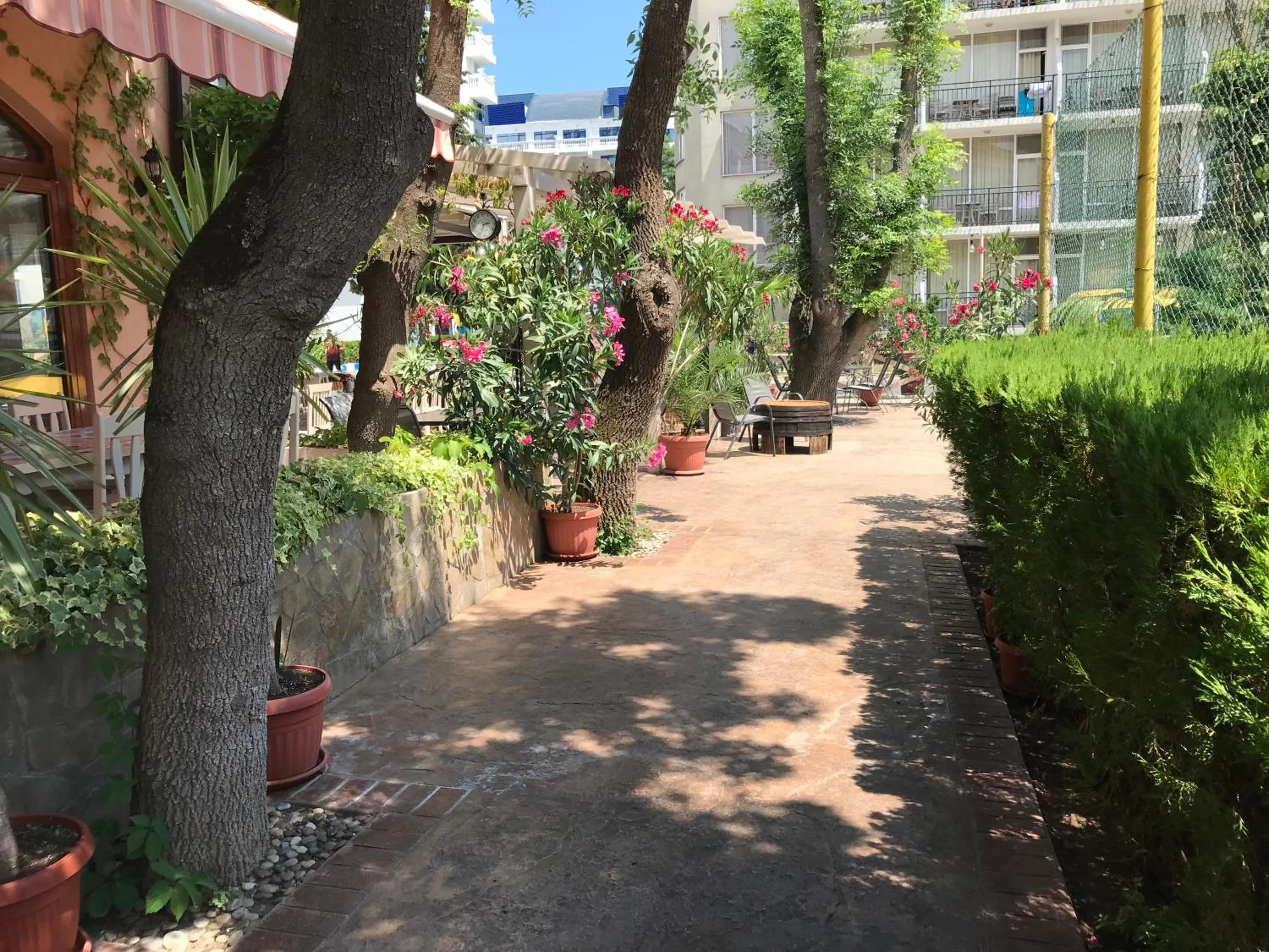 Patio in Oleander House and Tennis Club