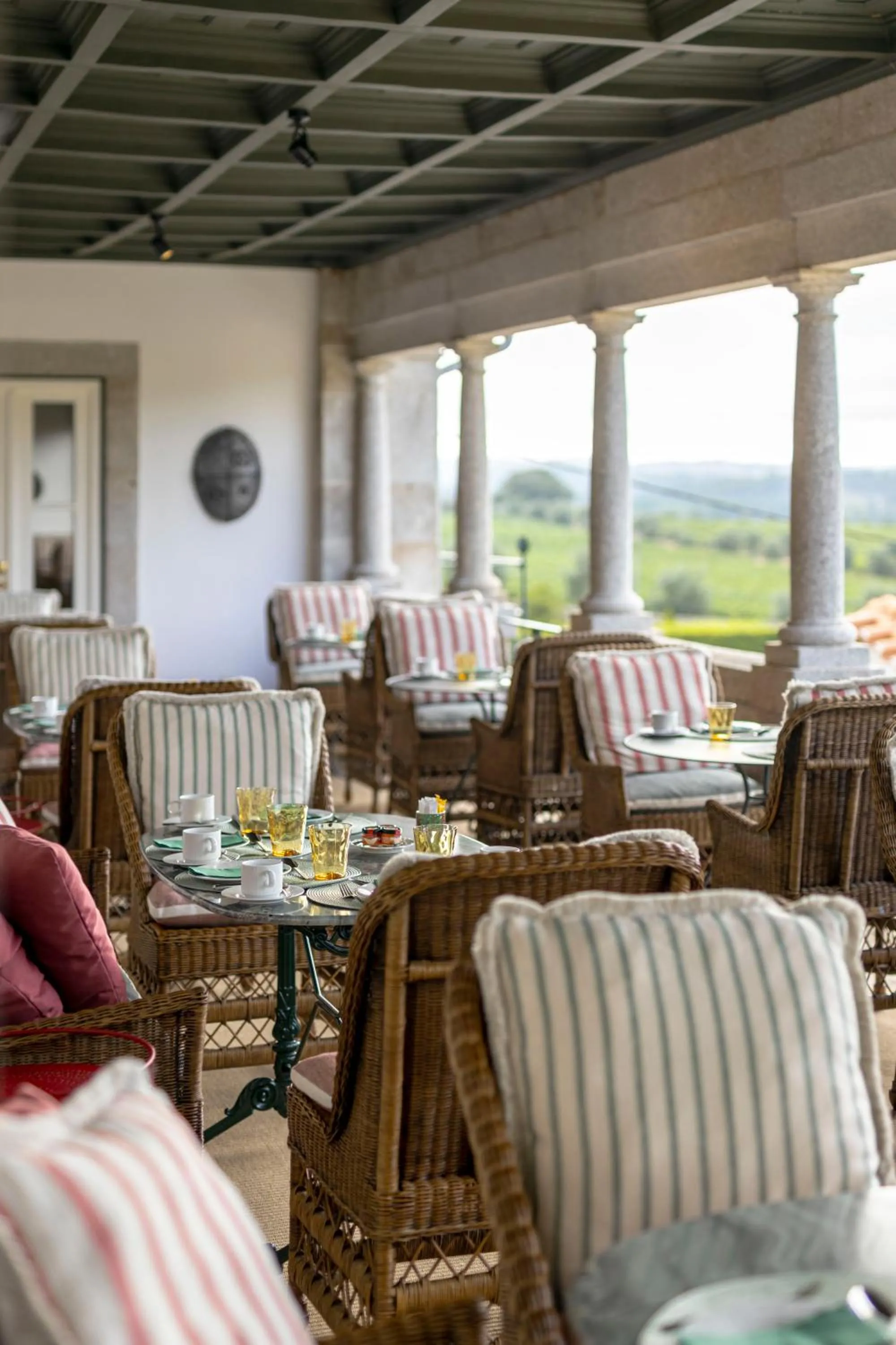 Balcony/Terrace in Valverde Santar Hotel & SPA - Relais & Châteaux