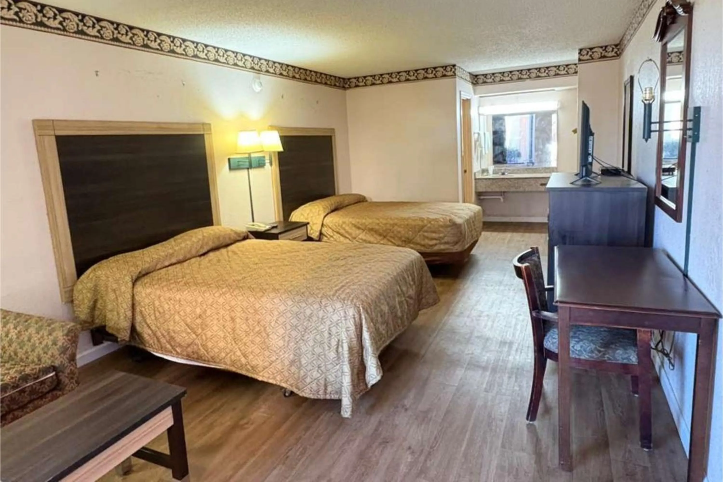 Bedroom, Bed in American Inn by Hotel O Selma US 80