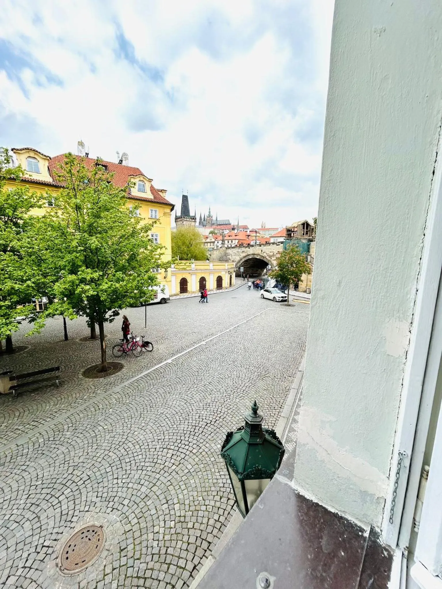 View (from property/room) in River View Residence by Charles Bridge