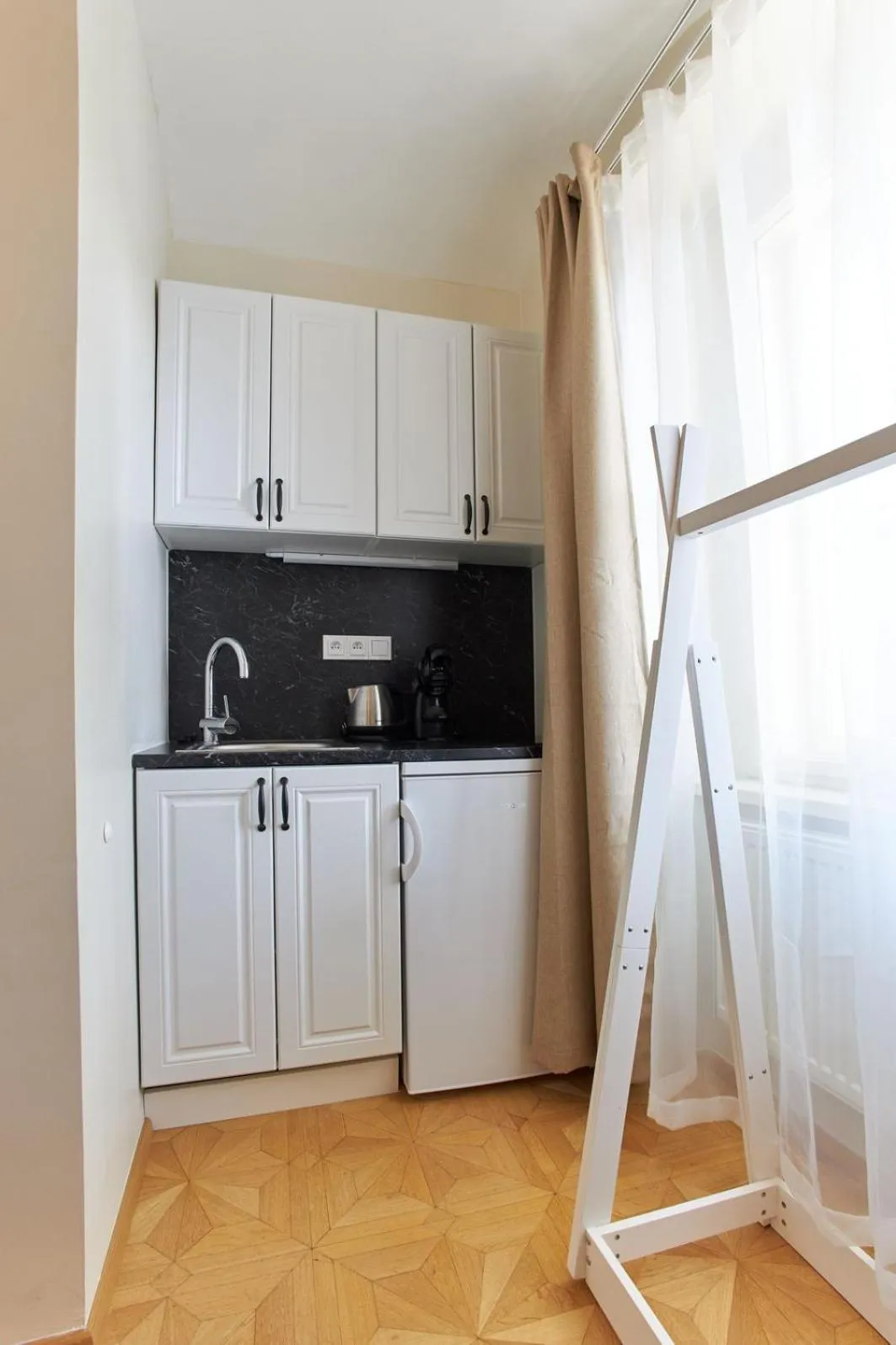 Kitchen or kitchenette in River View Residence by Charles Bridge