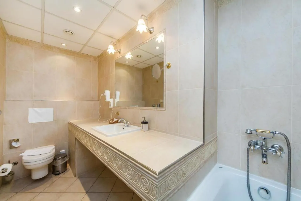 Toilet in River View Residence by Charles Bridge