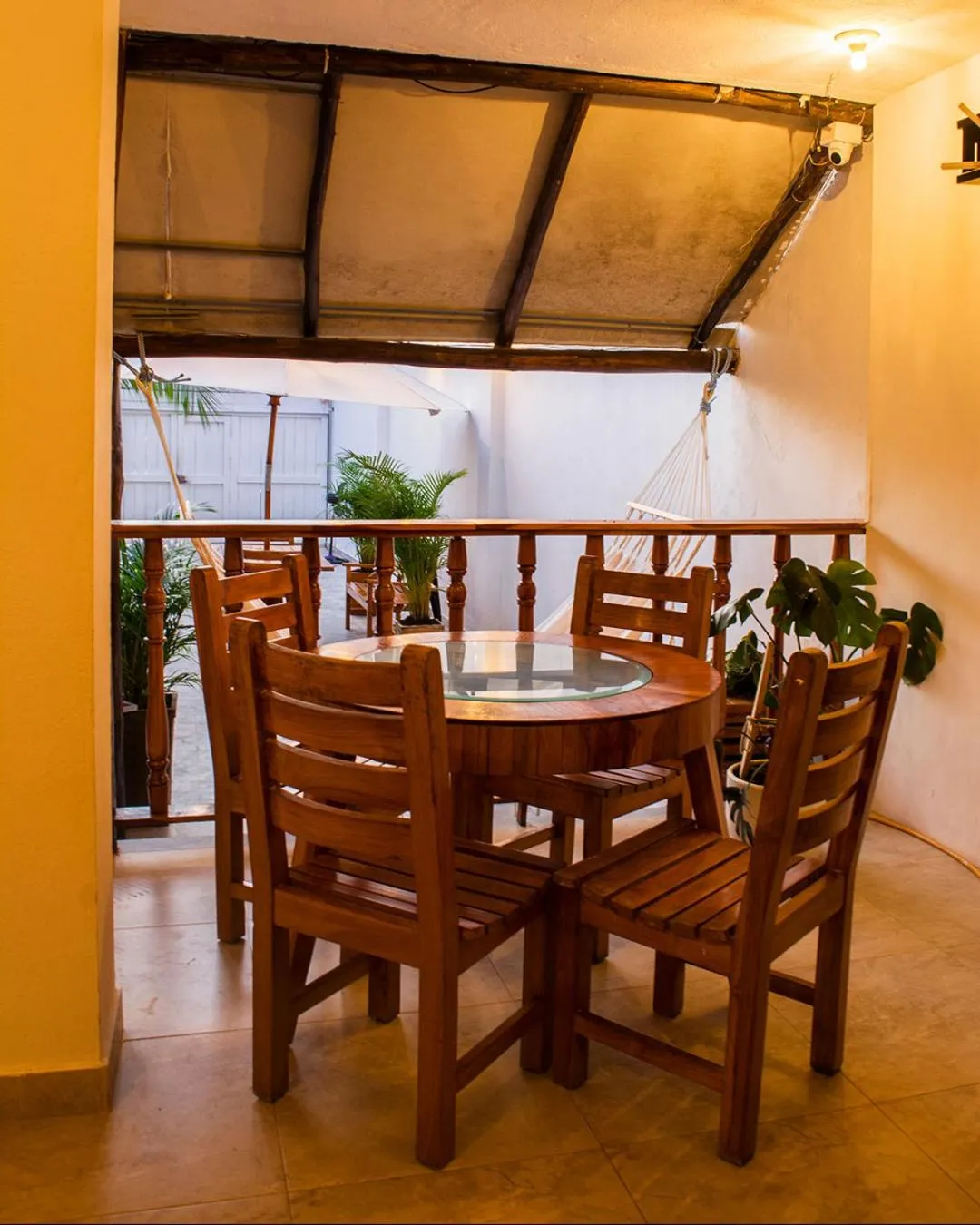Dining area in HOSTAL LA BOQUILLA