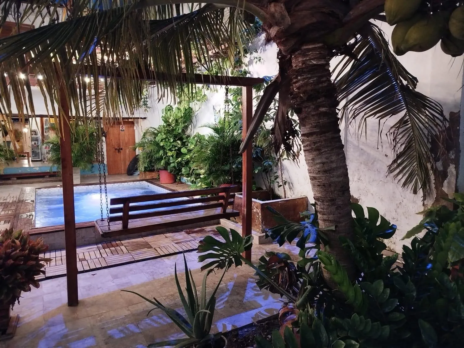 Patio in HOSTAL LA BOQUILLA