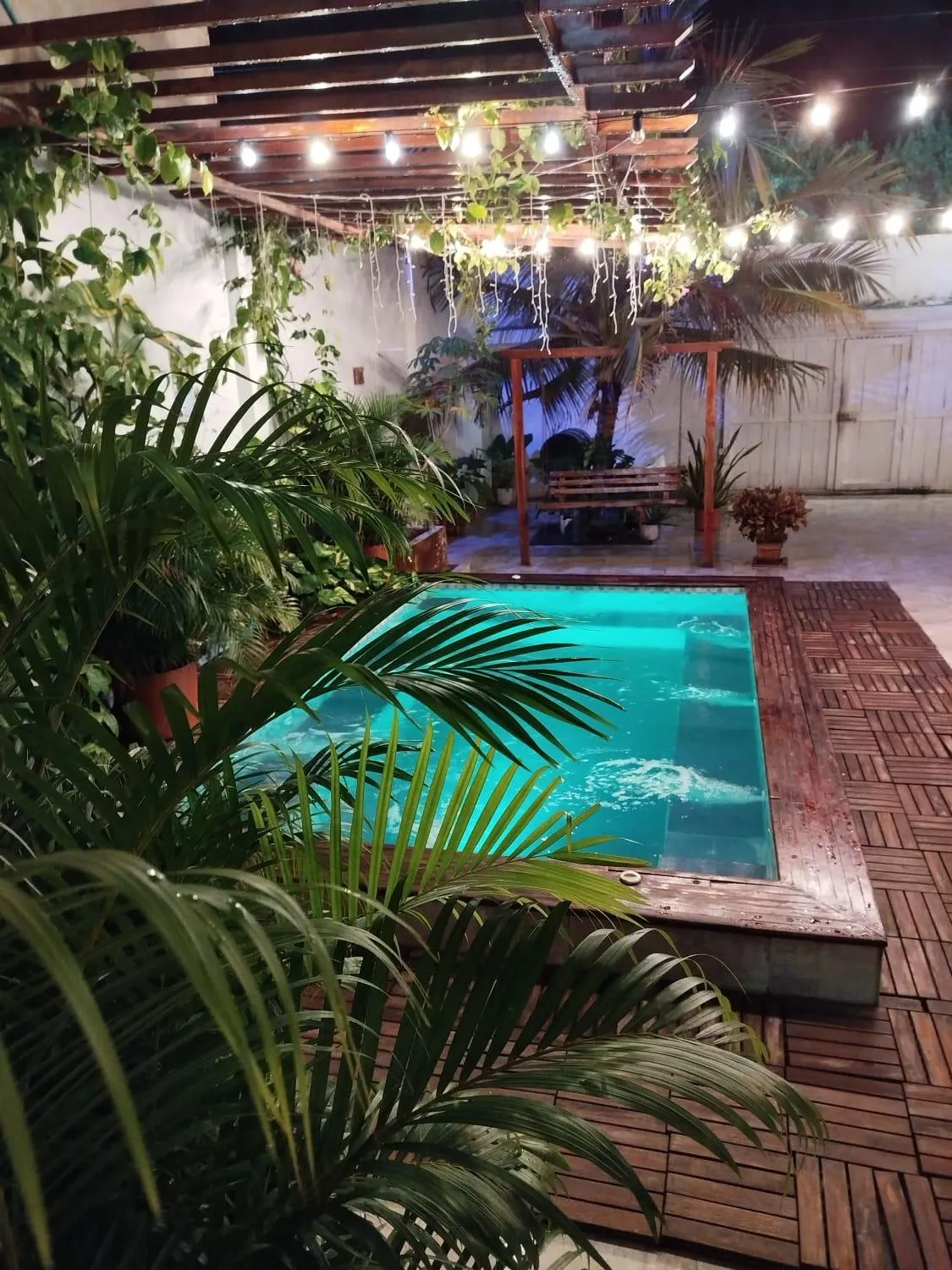 Pool view in HOSTAL LA BOQUILLA