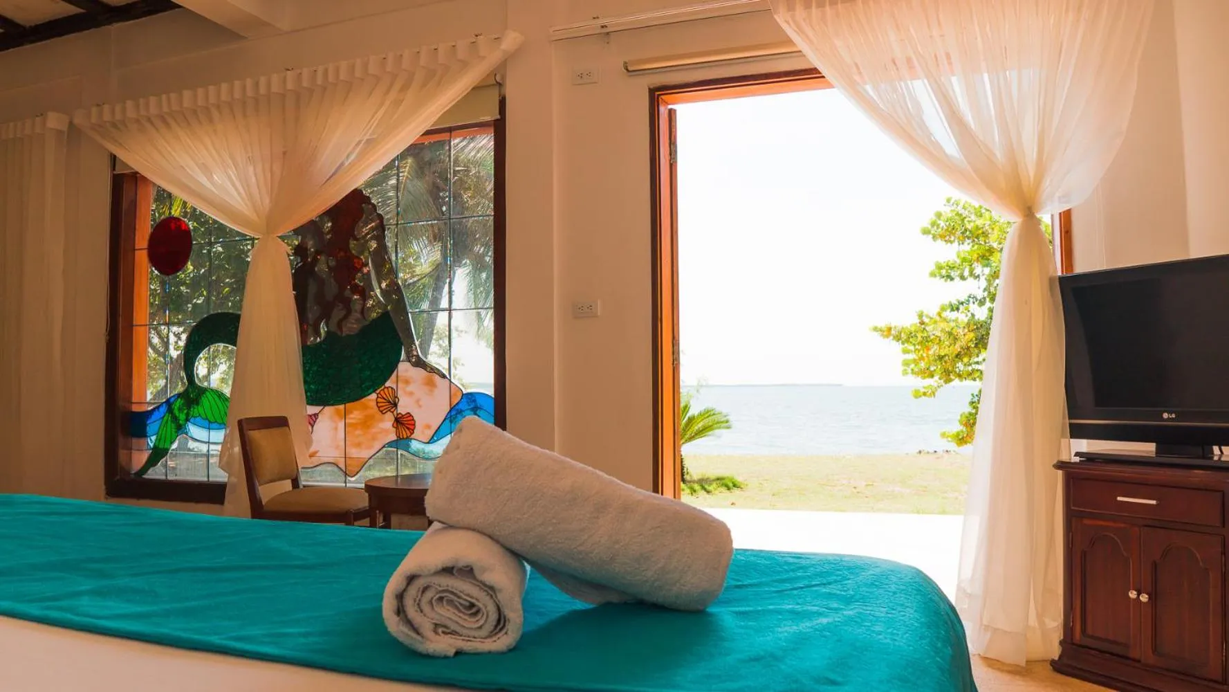 Bed in Hotel Rosario de Mar by Tequendama