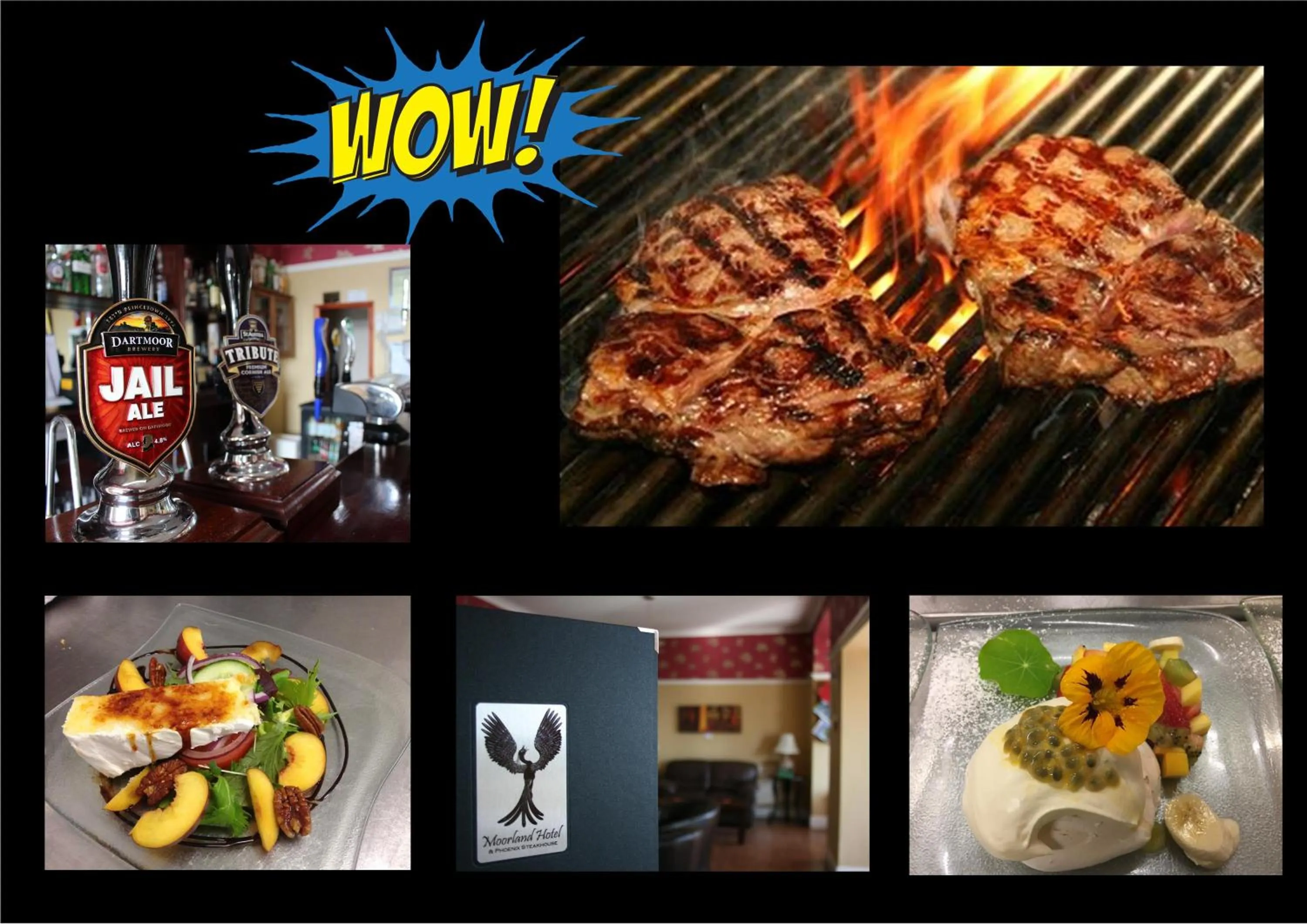 Dinner in The Moorland Hotel