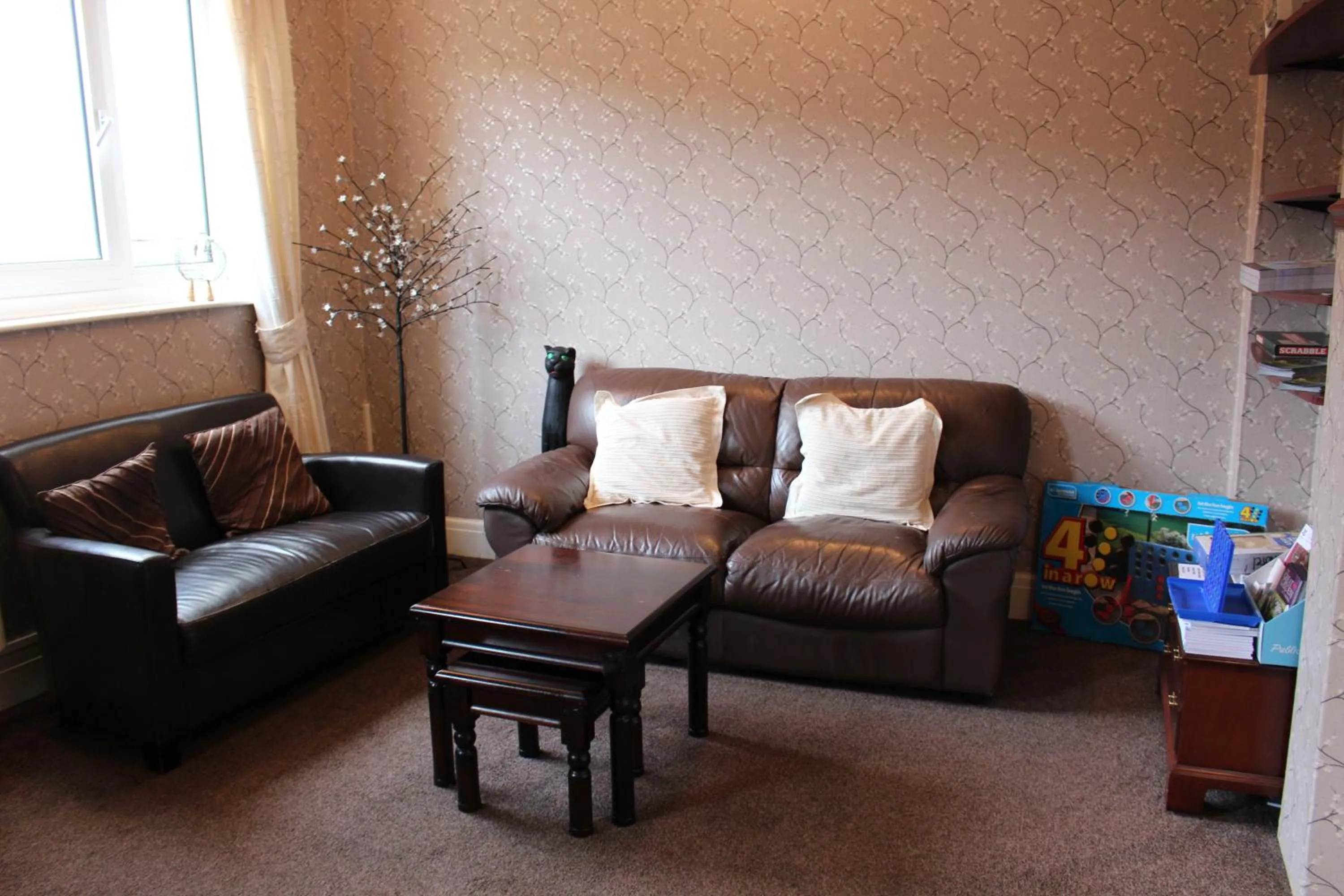 Living room in The Moorland Hotel