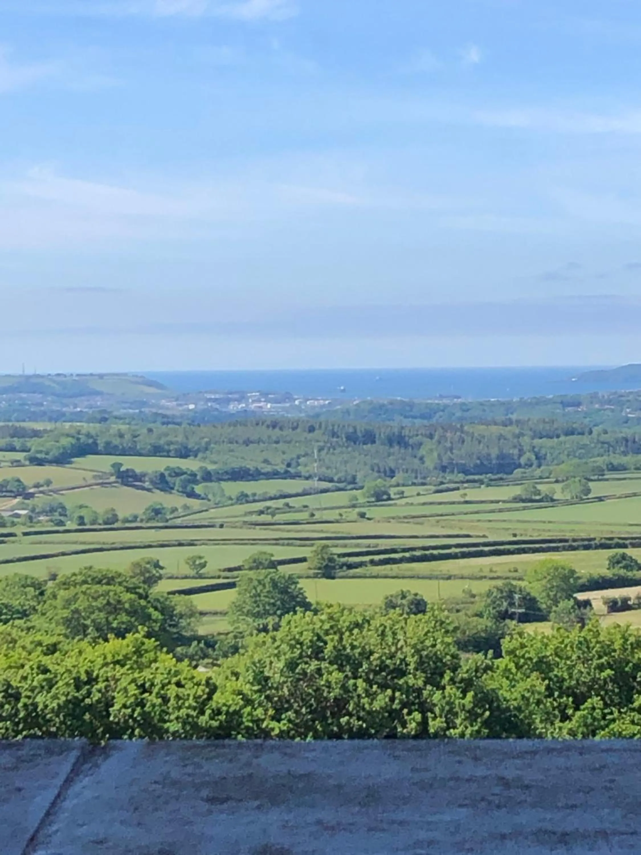 Sea view in The Moorland Hotel