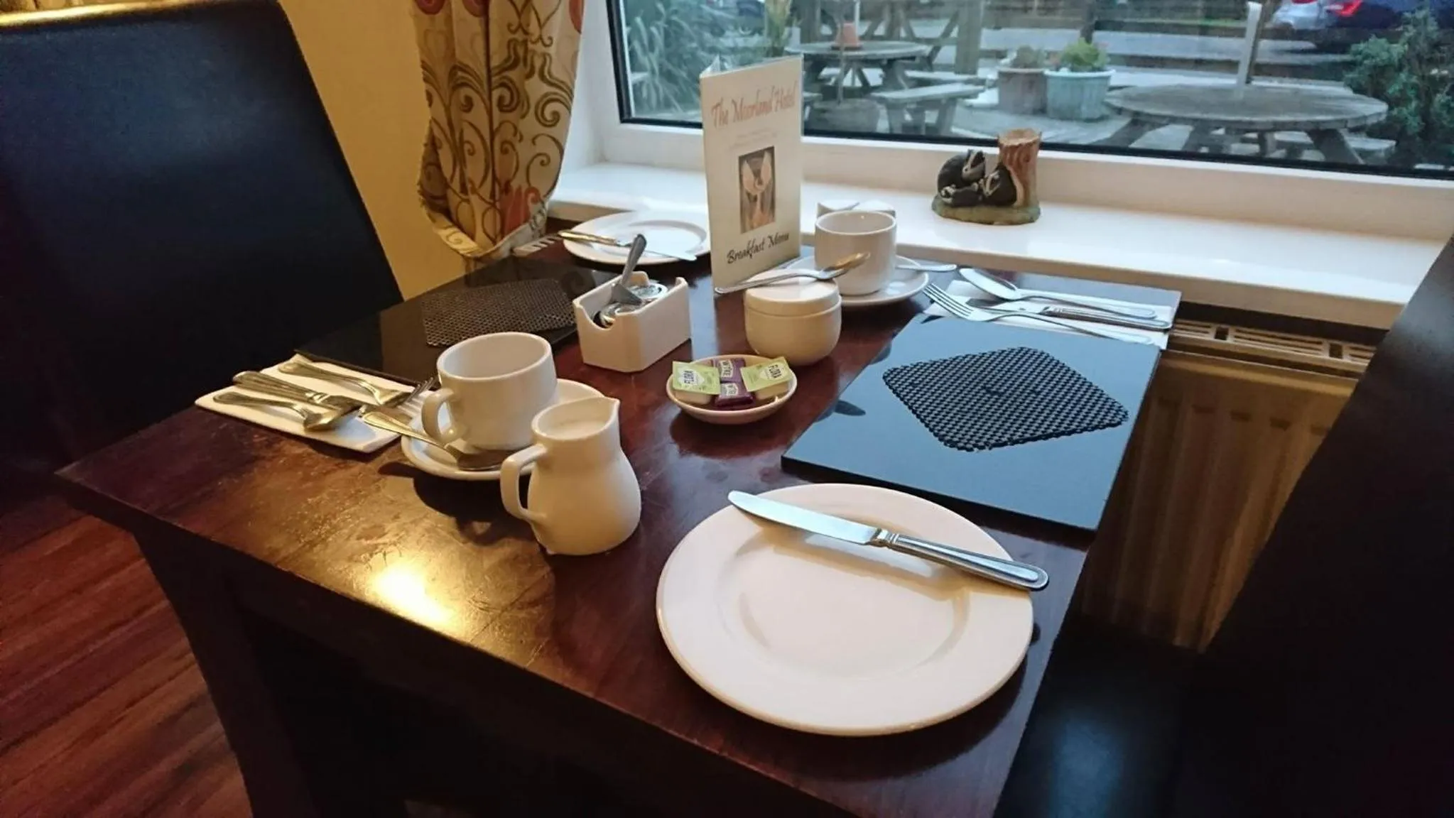 Food and drinks in The Moorland Hotel