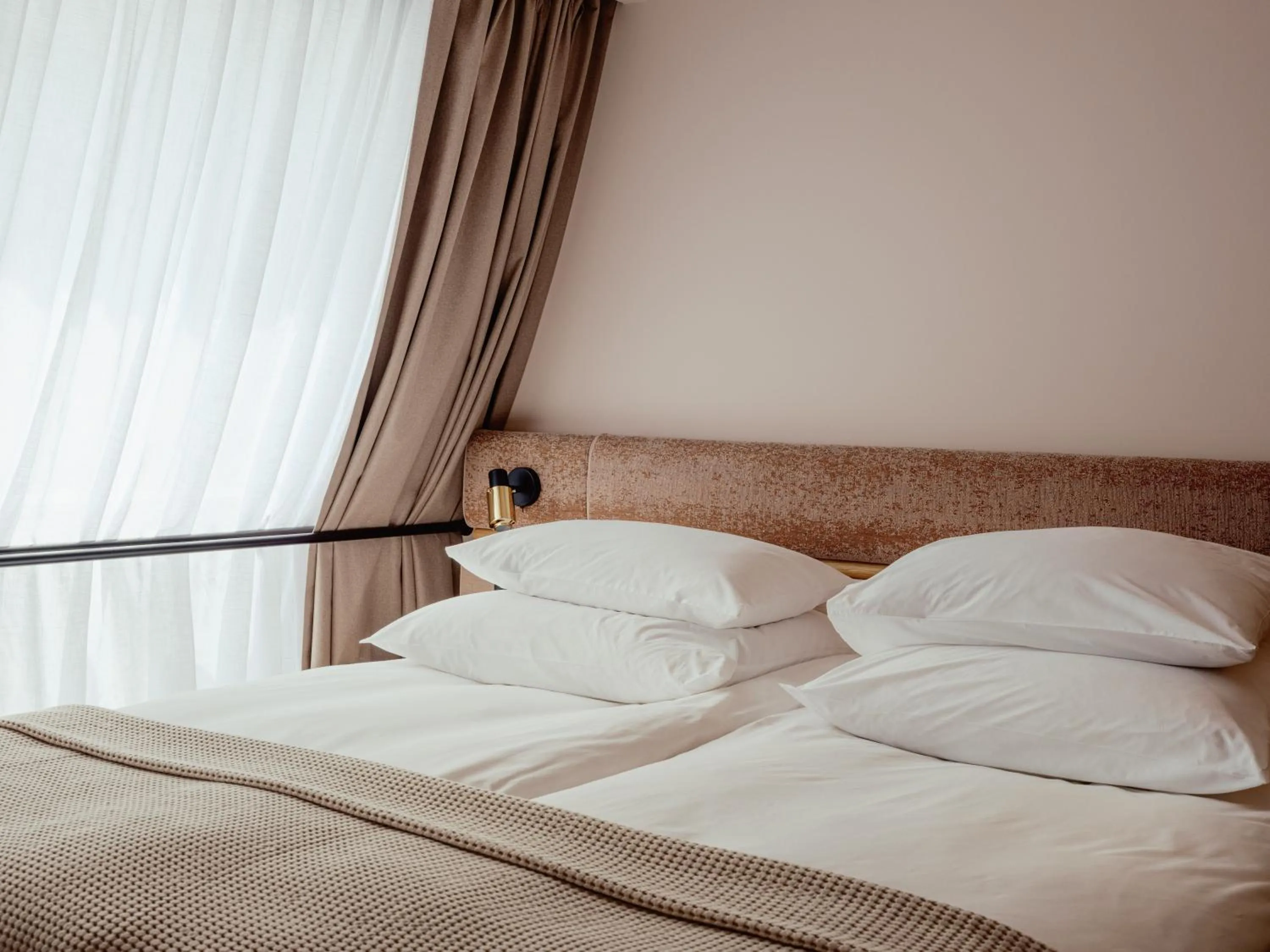 Bed in PURO Hotel Poznań Stare Miasto