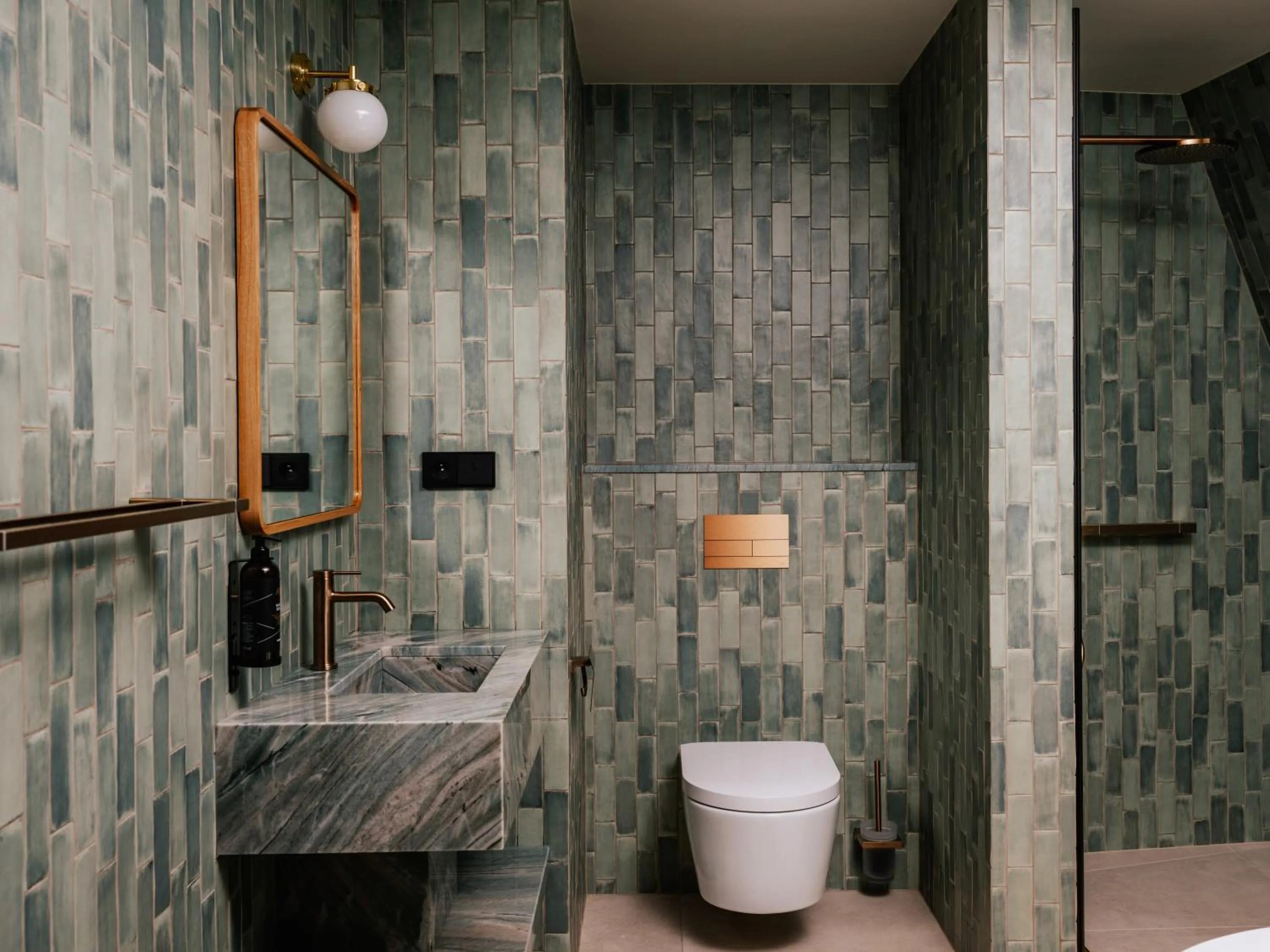 Shower in PURO Hotel Poznań Stare Miasto