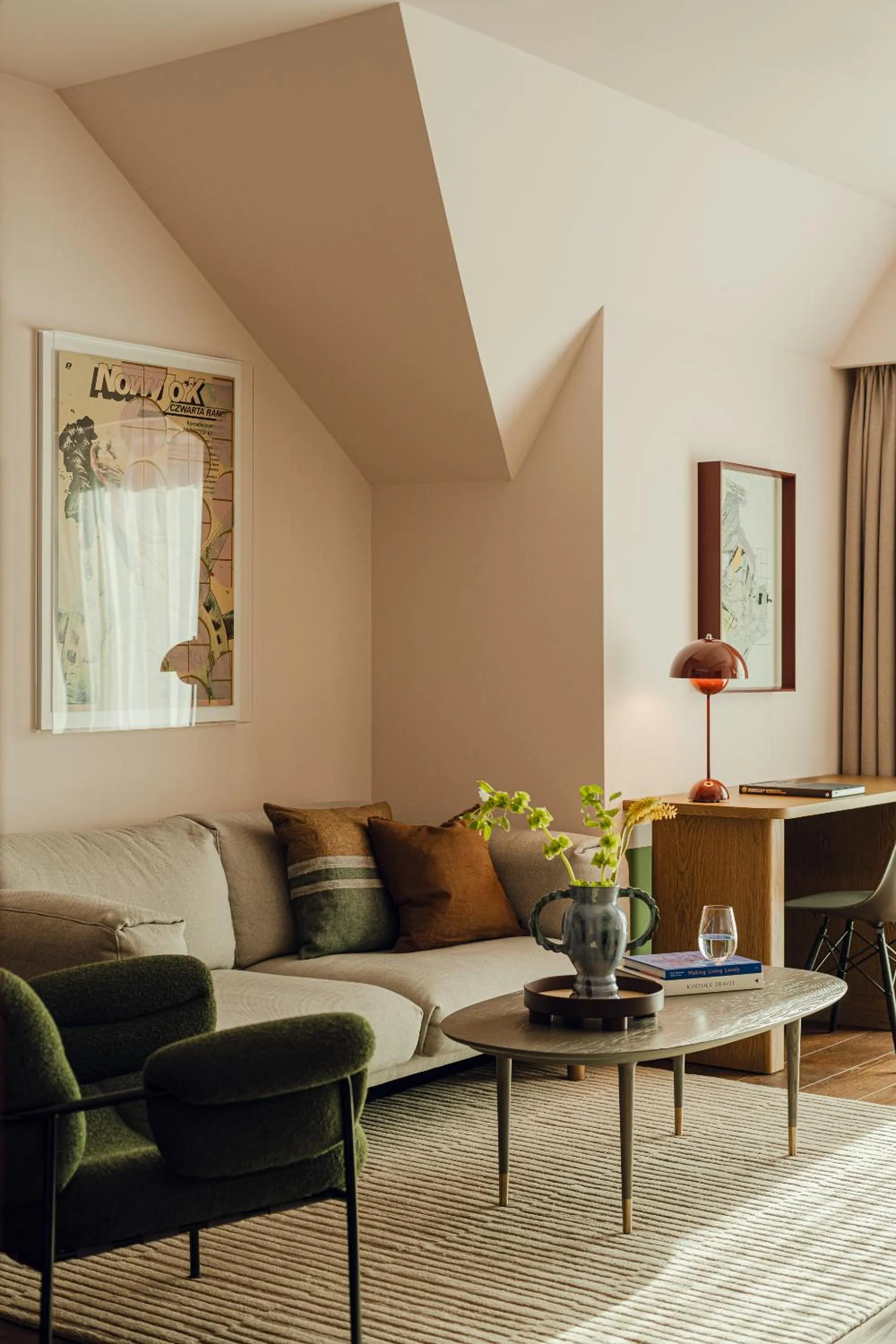 Living room in PURO Hotel Poznań Stare Miasto