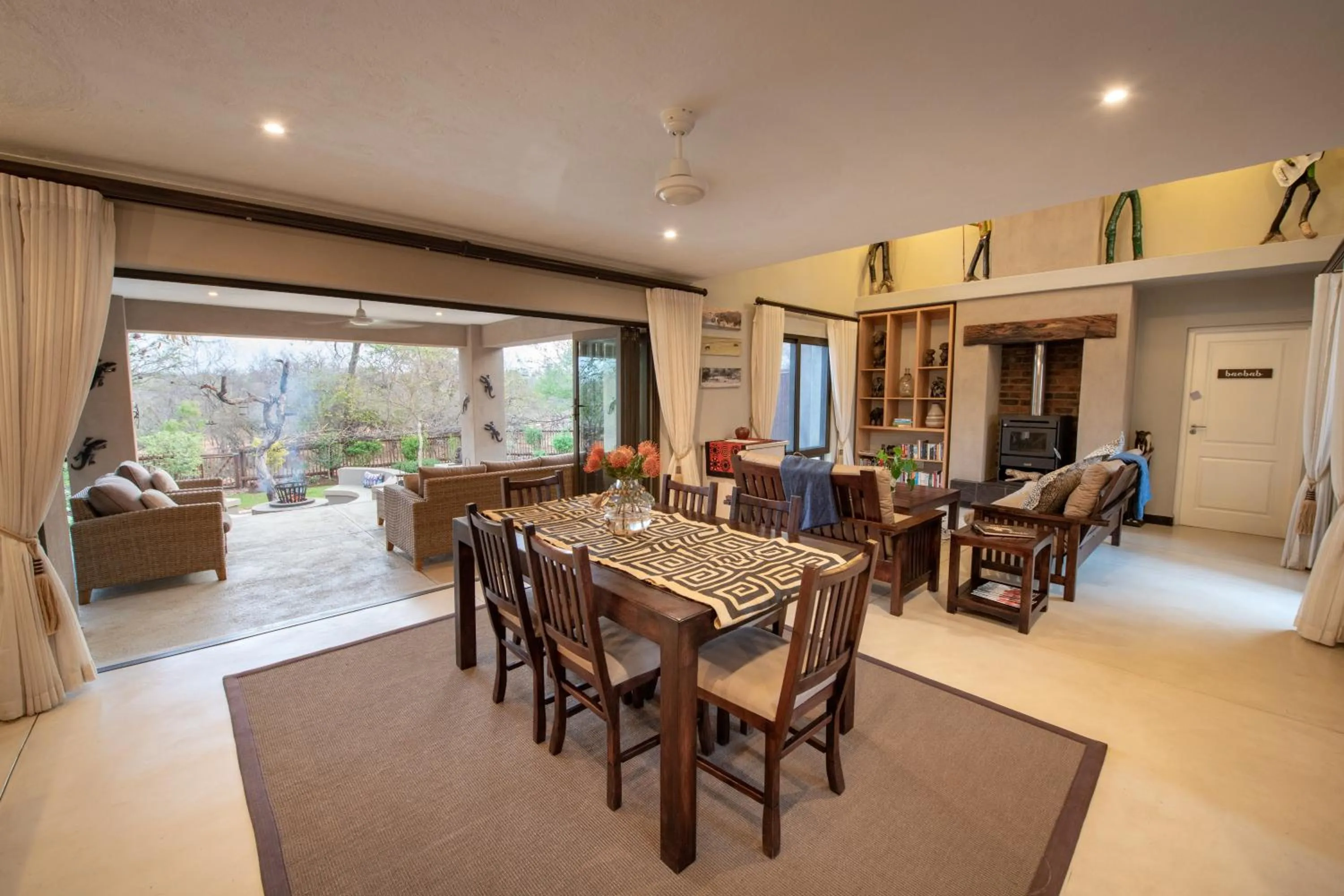 Patio in Nyaleti Lodge