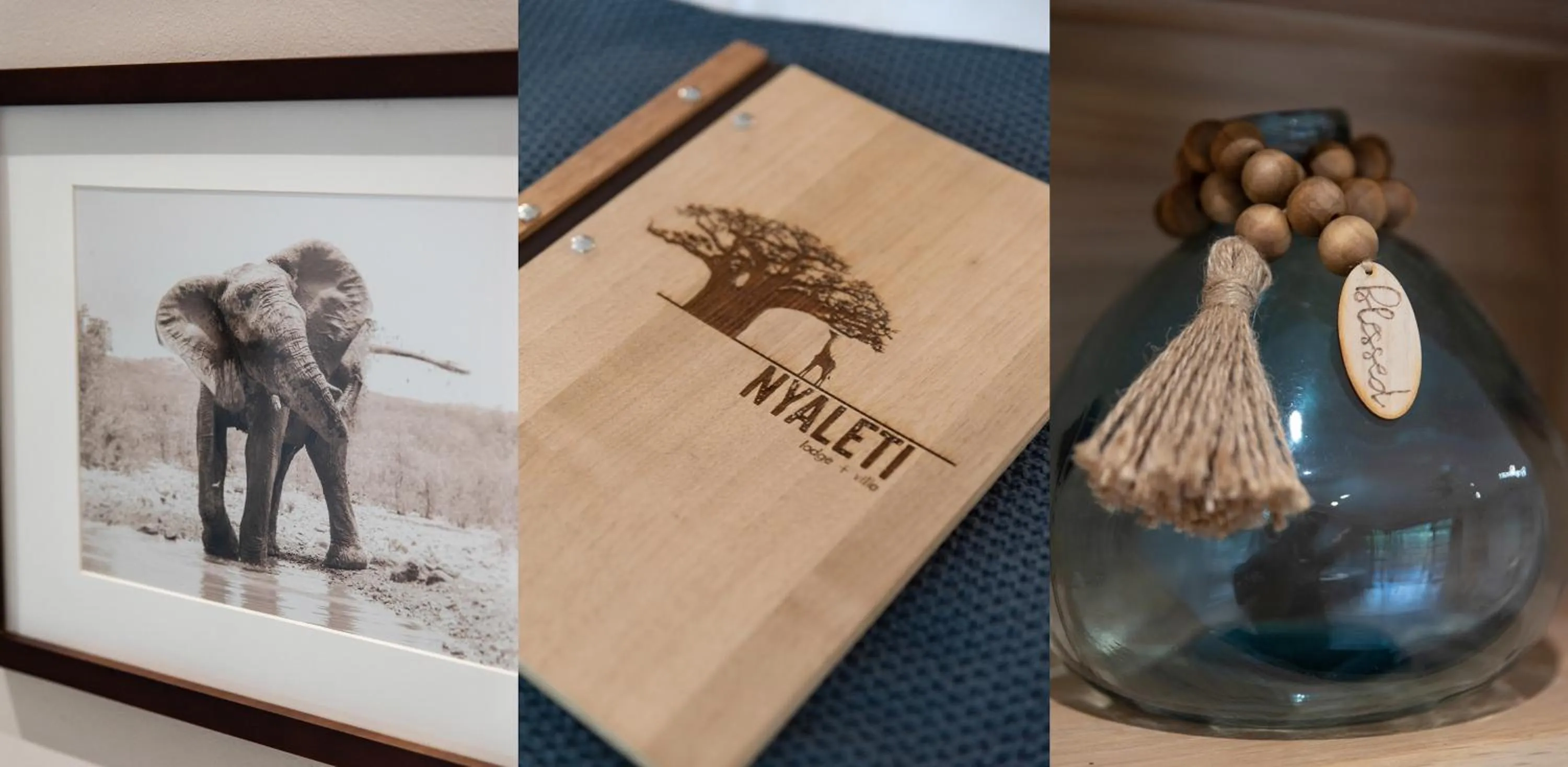 Logo/Certificate/Sign in Nyaleti Lodge