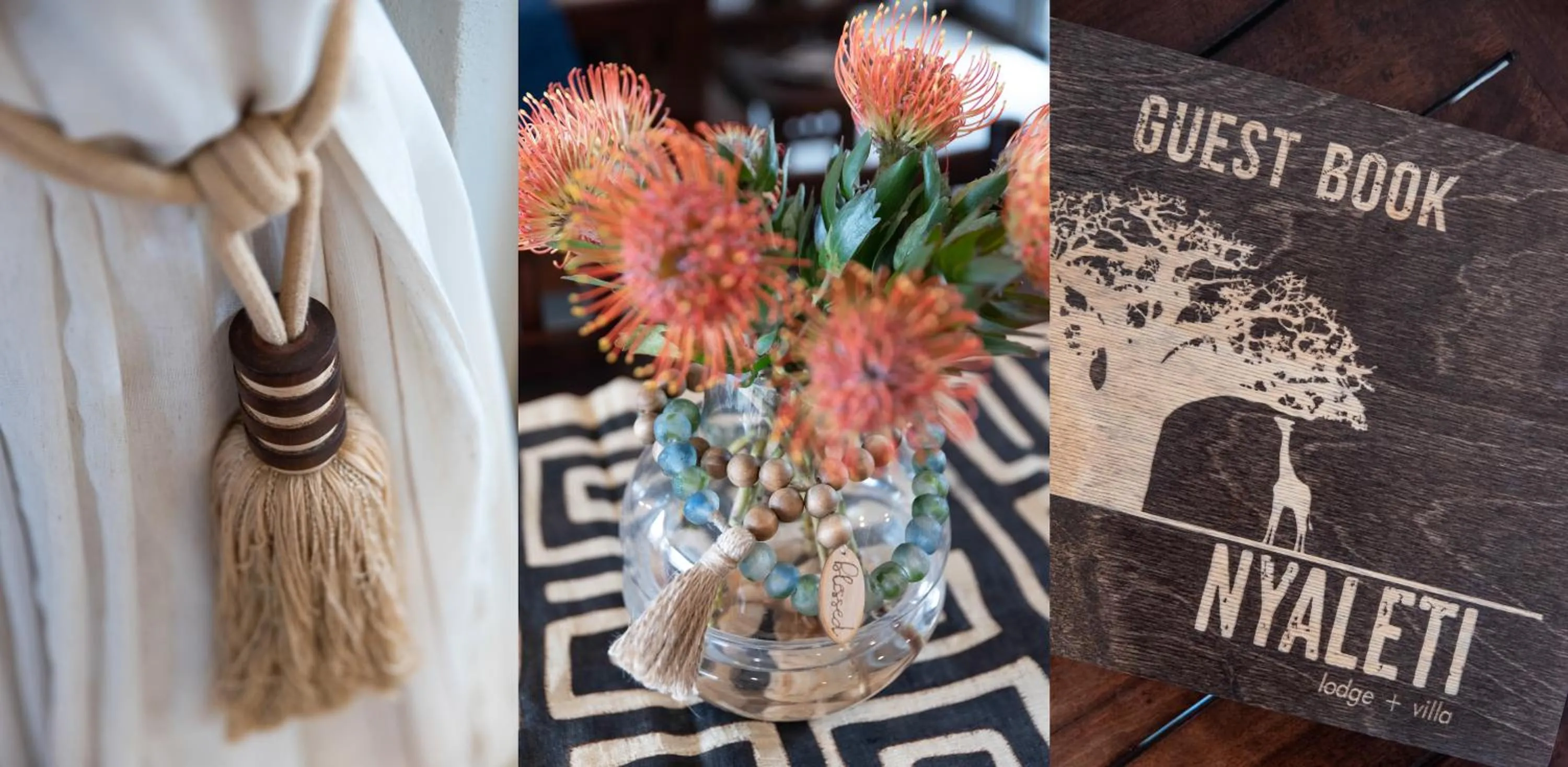 Decorative detail in Nyaleti Lodge