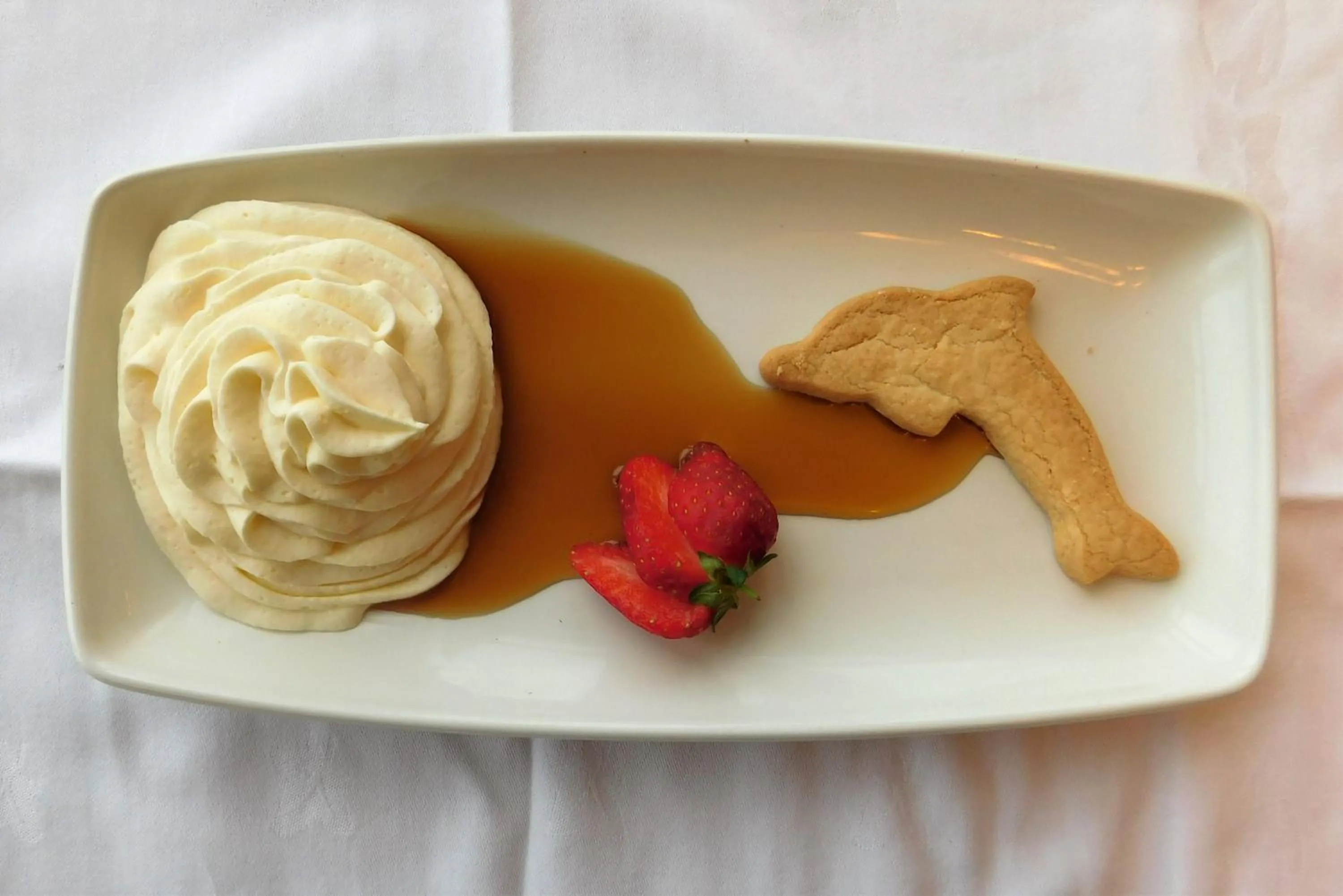 Food close-up in Cullen Bay Hotel