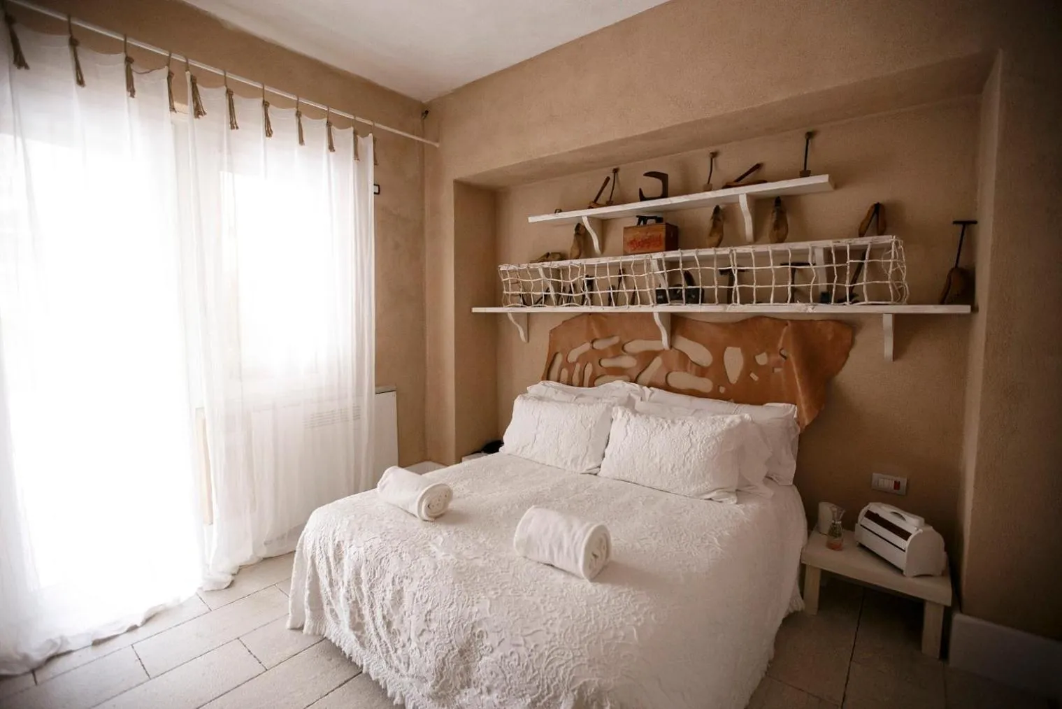 Bed in La Pampa Relais & Spa