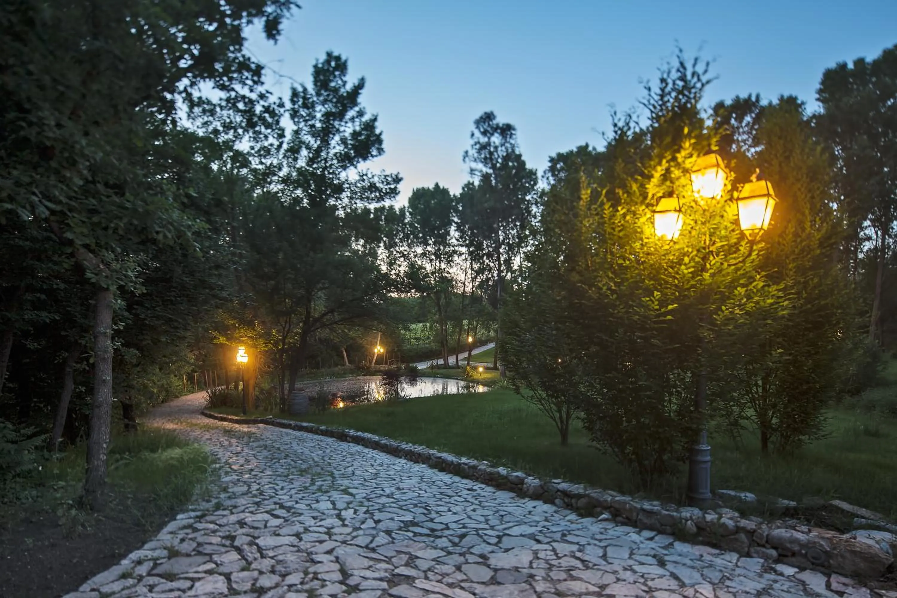 Garden in La Pampa Relais & Spa