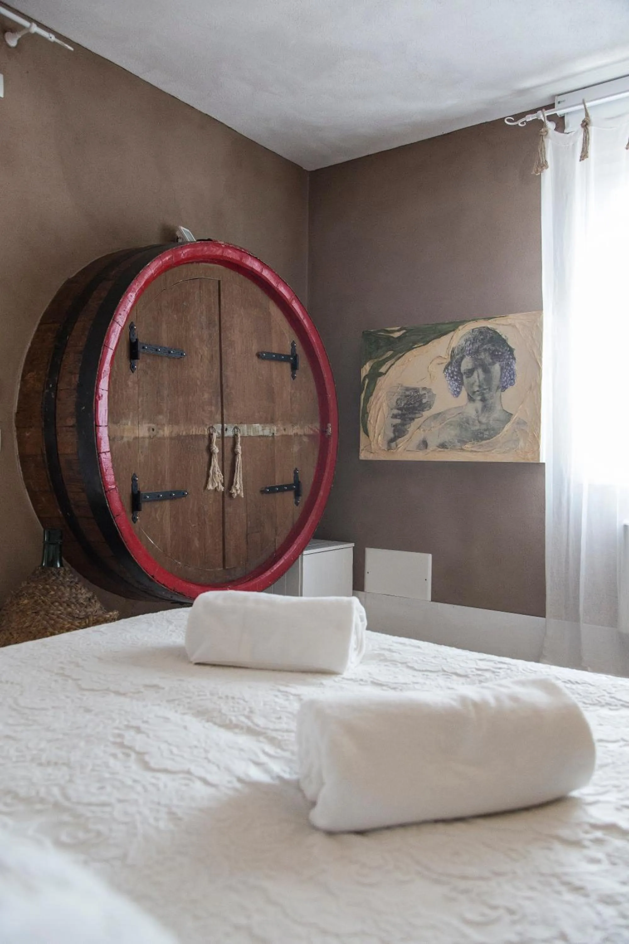 Bed in La Pampa Relais & Spa