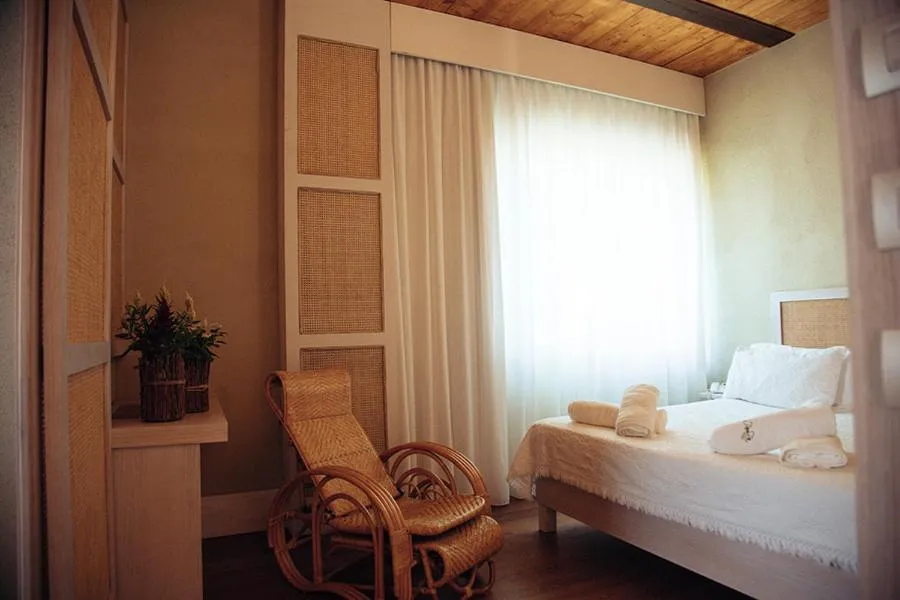 Bed in La Pampa Relais & Spa